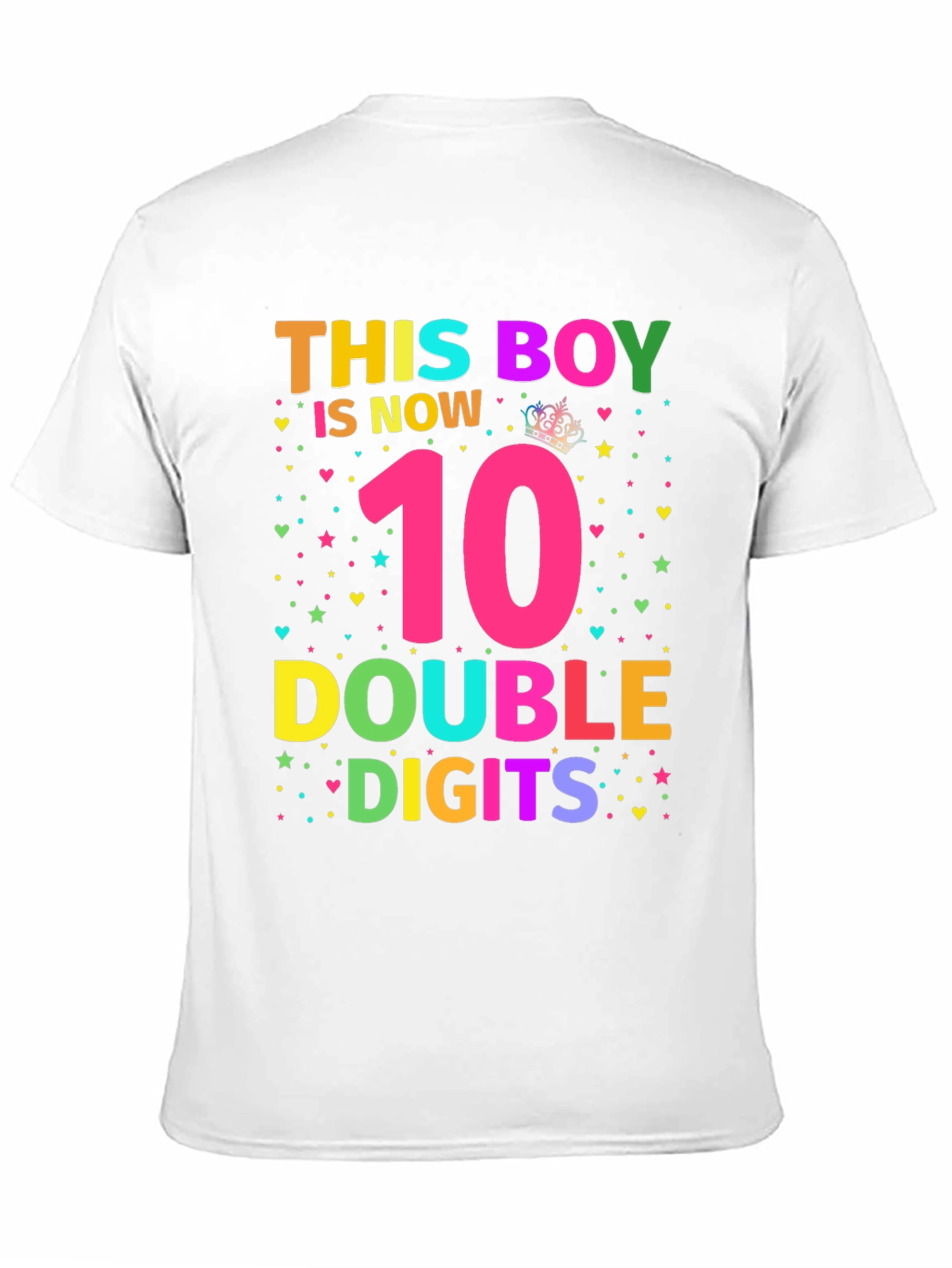 This Boy is Now 10 Double Digits T-Shirt