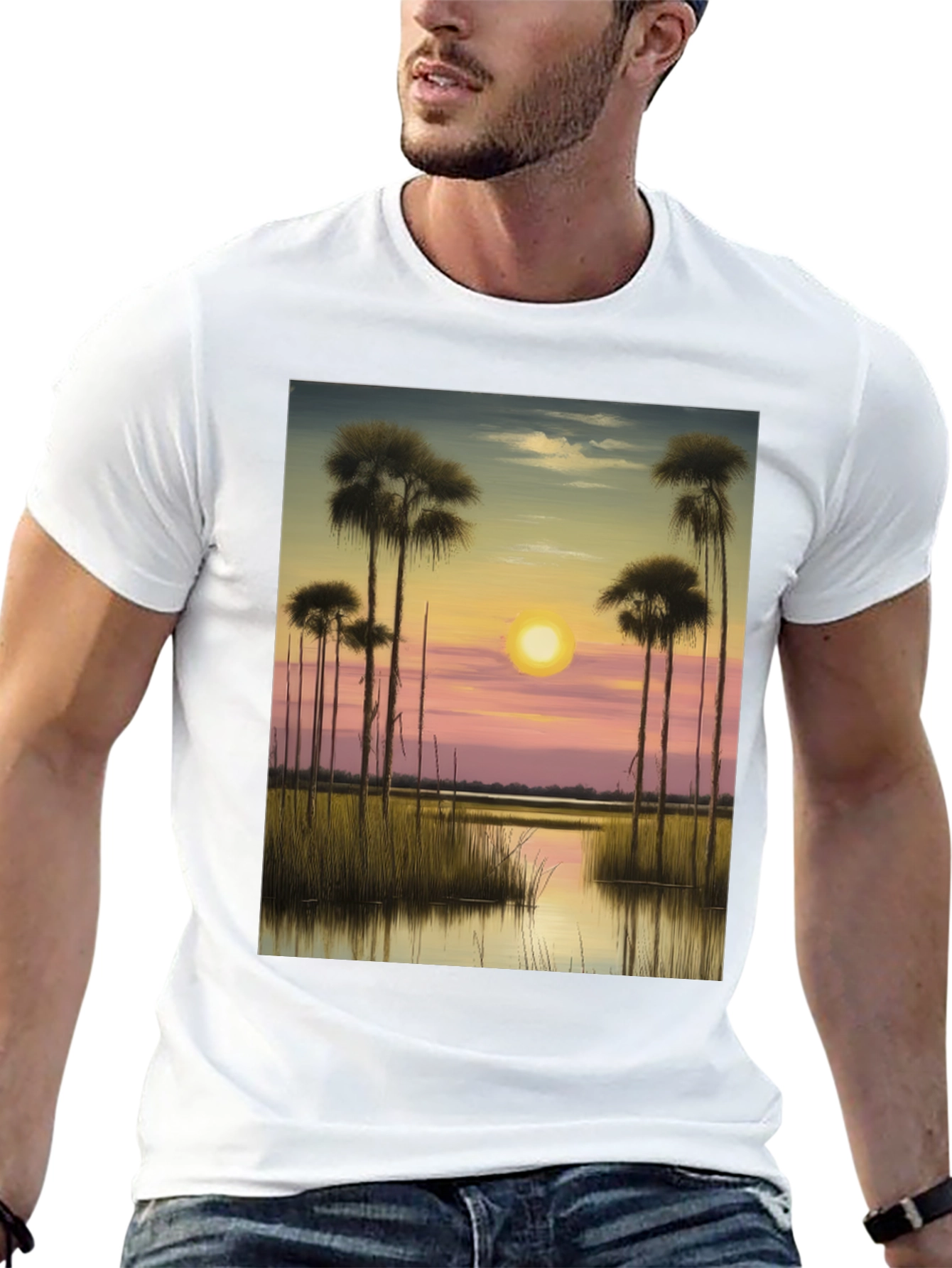 Sunset Palms T-Shirt