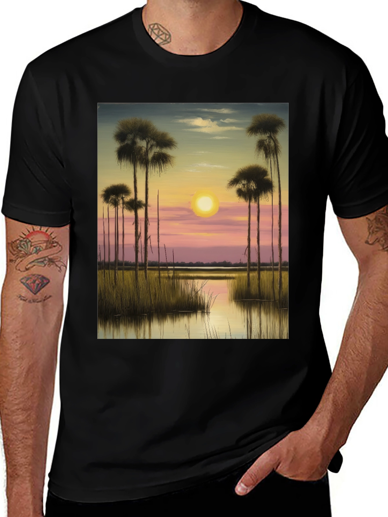 Sunset Palms T-Shirt