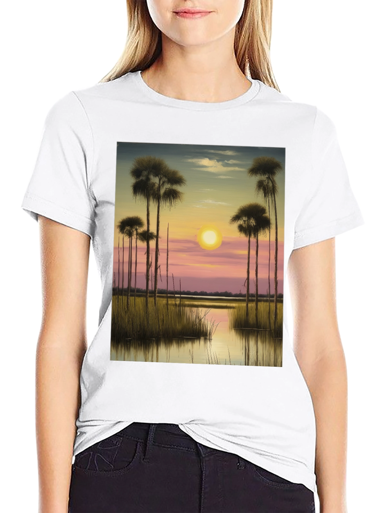 Sunset Palms T-Shirt