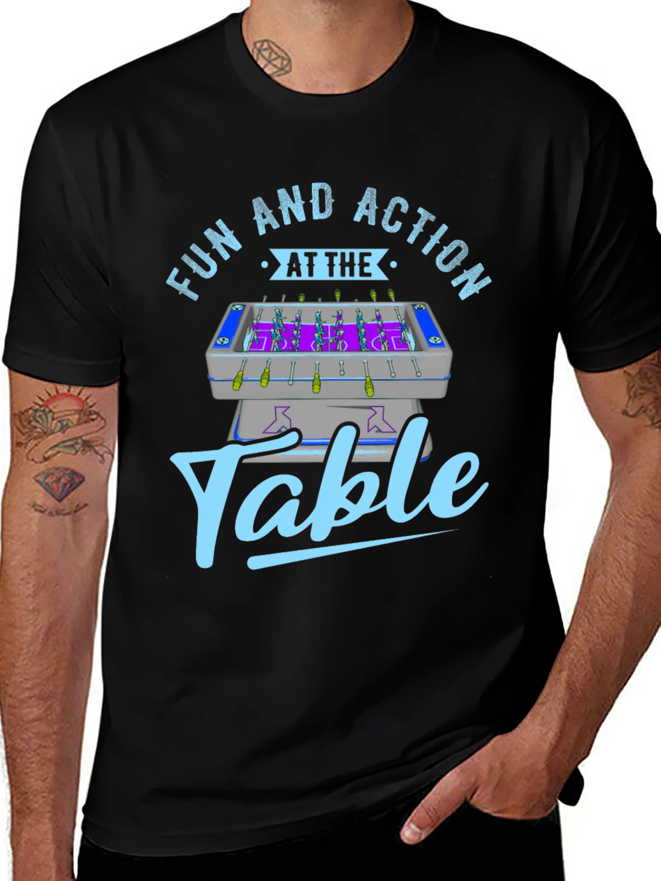 Fun and Action at The Table T-Shirt