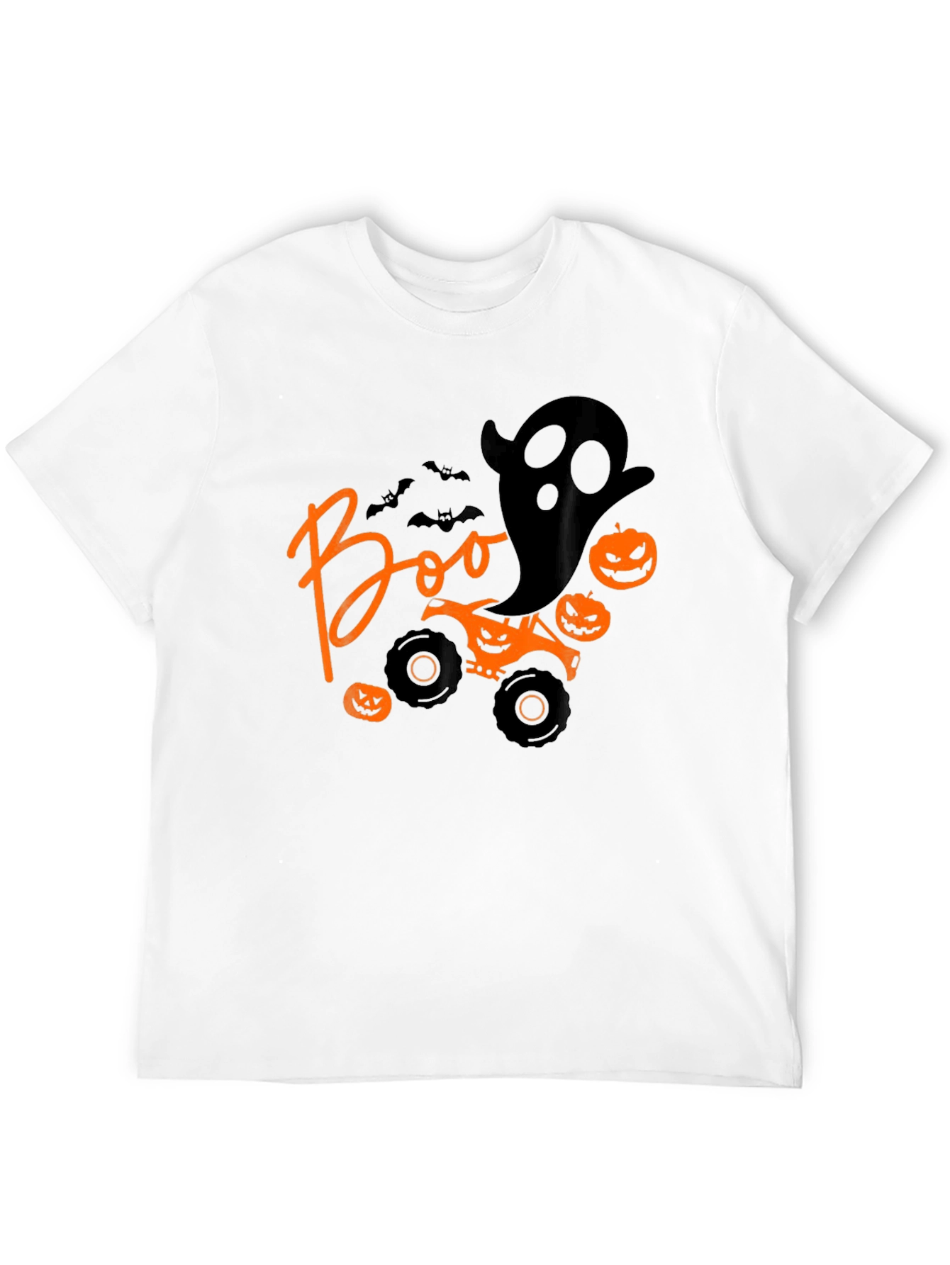 Halloween Boo Monster Truck T-Shirt