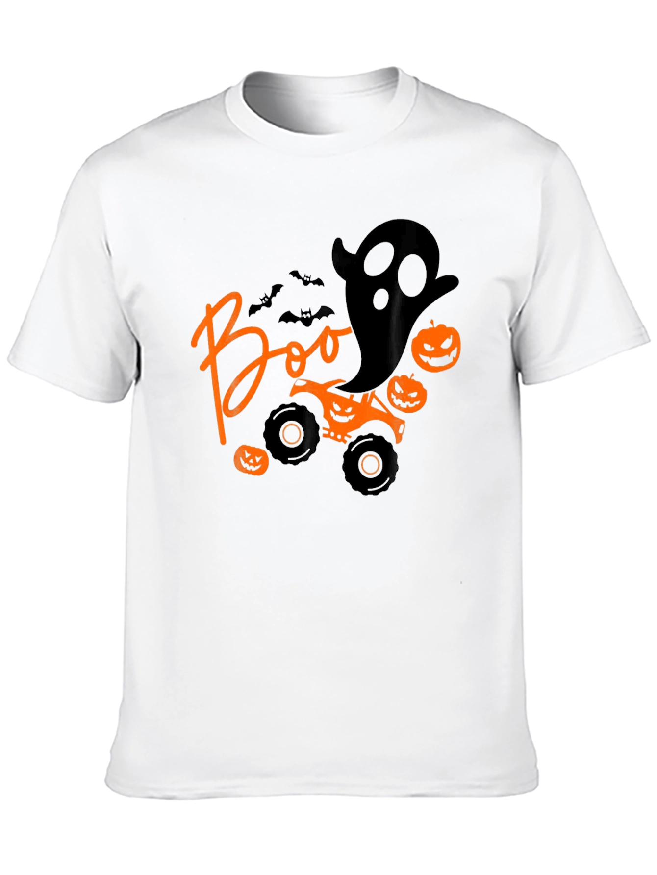 Halloween Boo Monster Truck T-Shirt