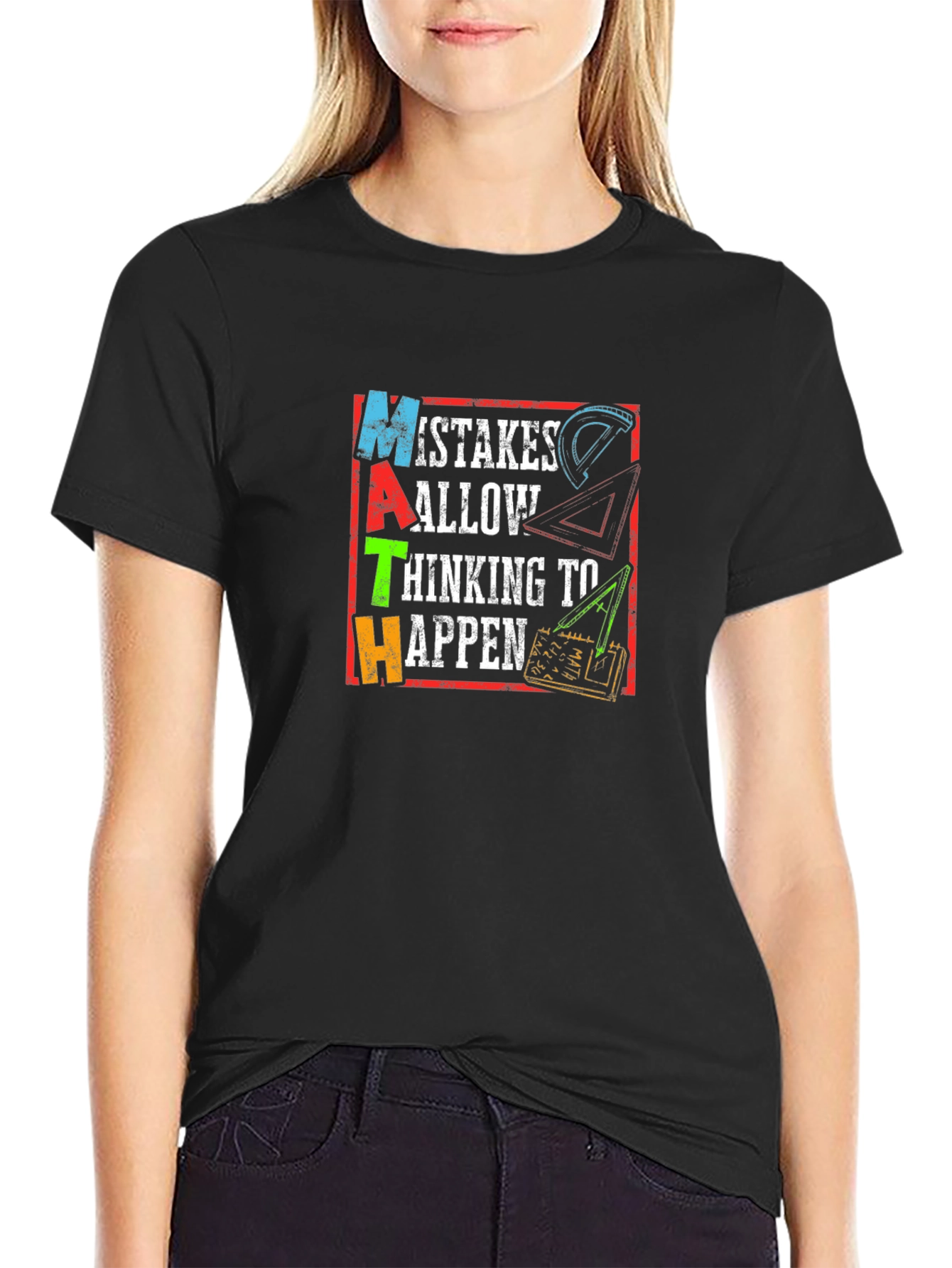 Math Mistakes T-Shirt - Thinking Happens!