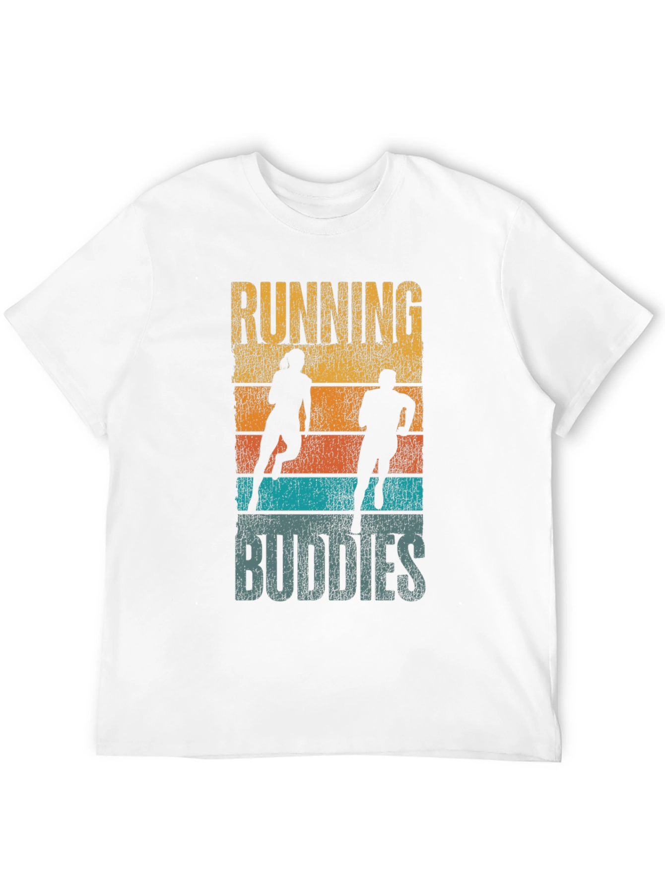 Running Buddies Graphic Tee - Athletic Casual