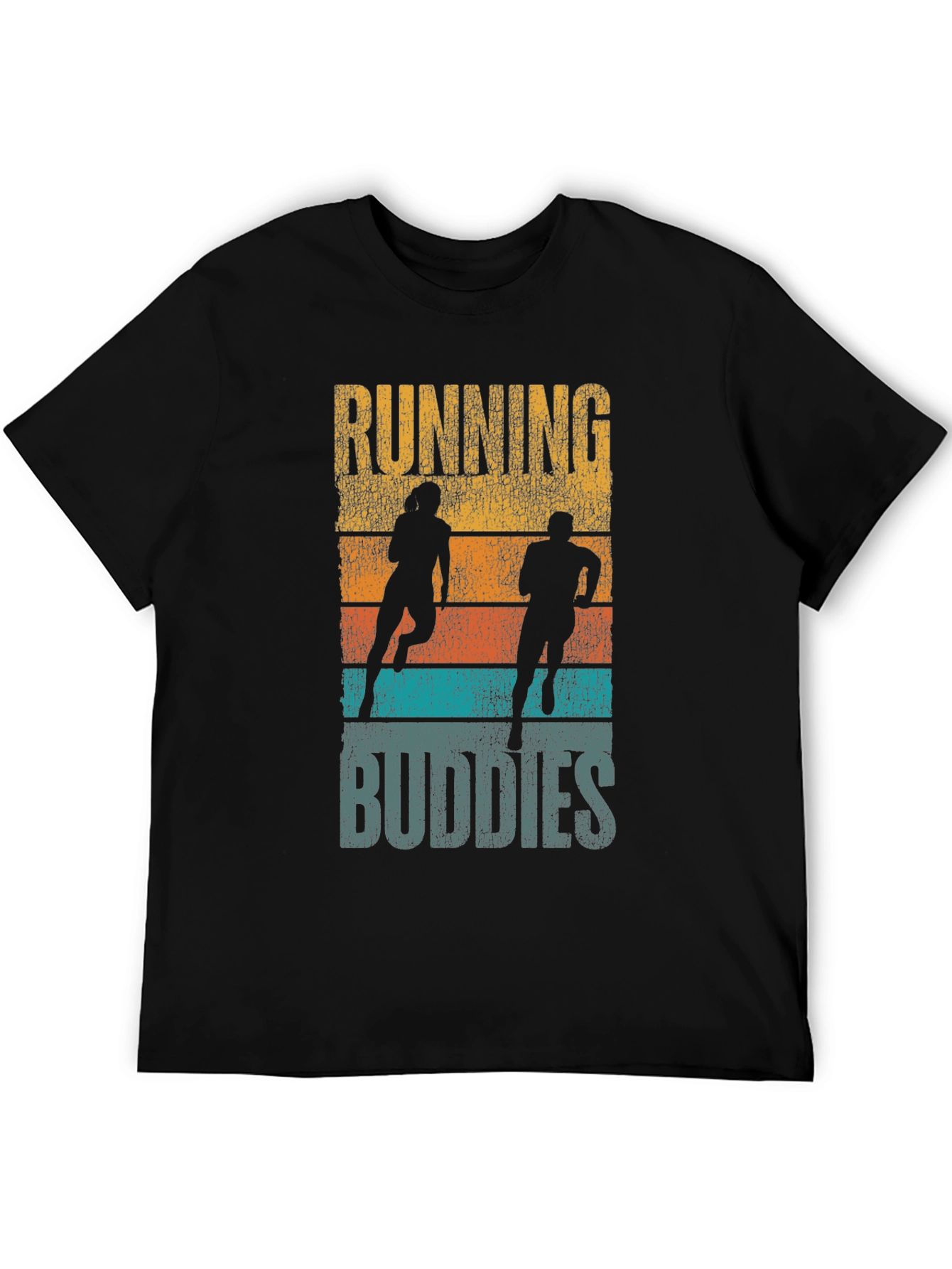 Running Buddies Graphic Tee - Athletic Casual