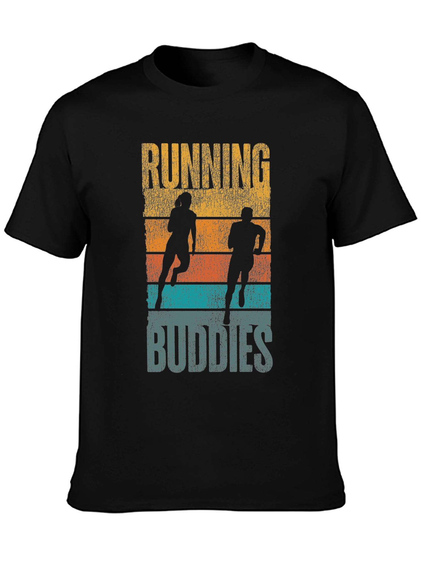 Running Buddies Graphic Tee - Athletic Casual