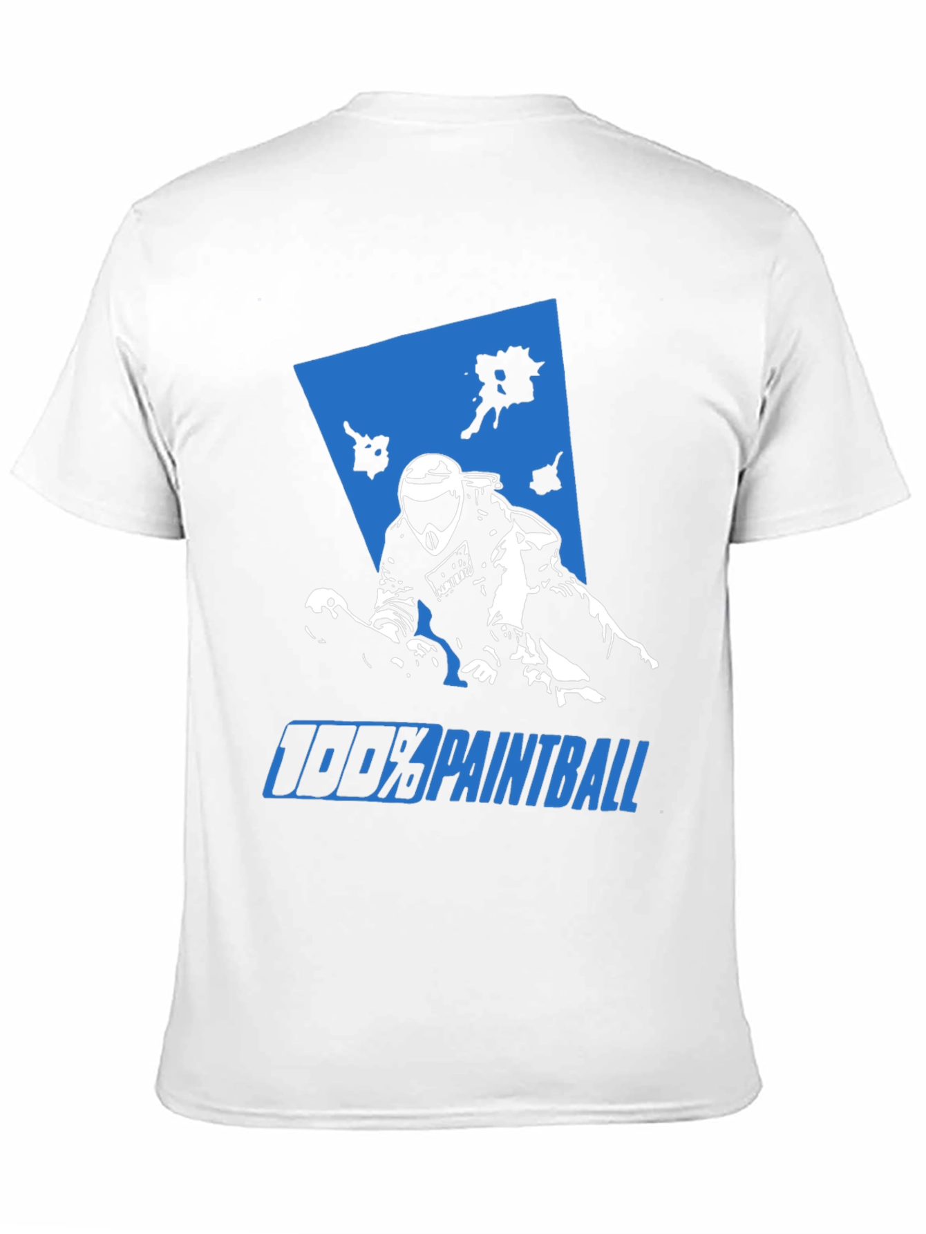 100% Paintball Graphic Tee - Black