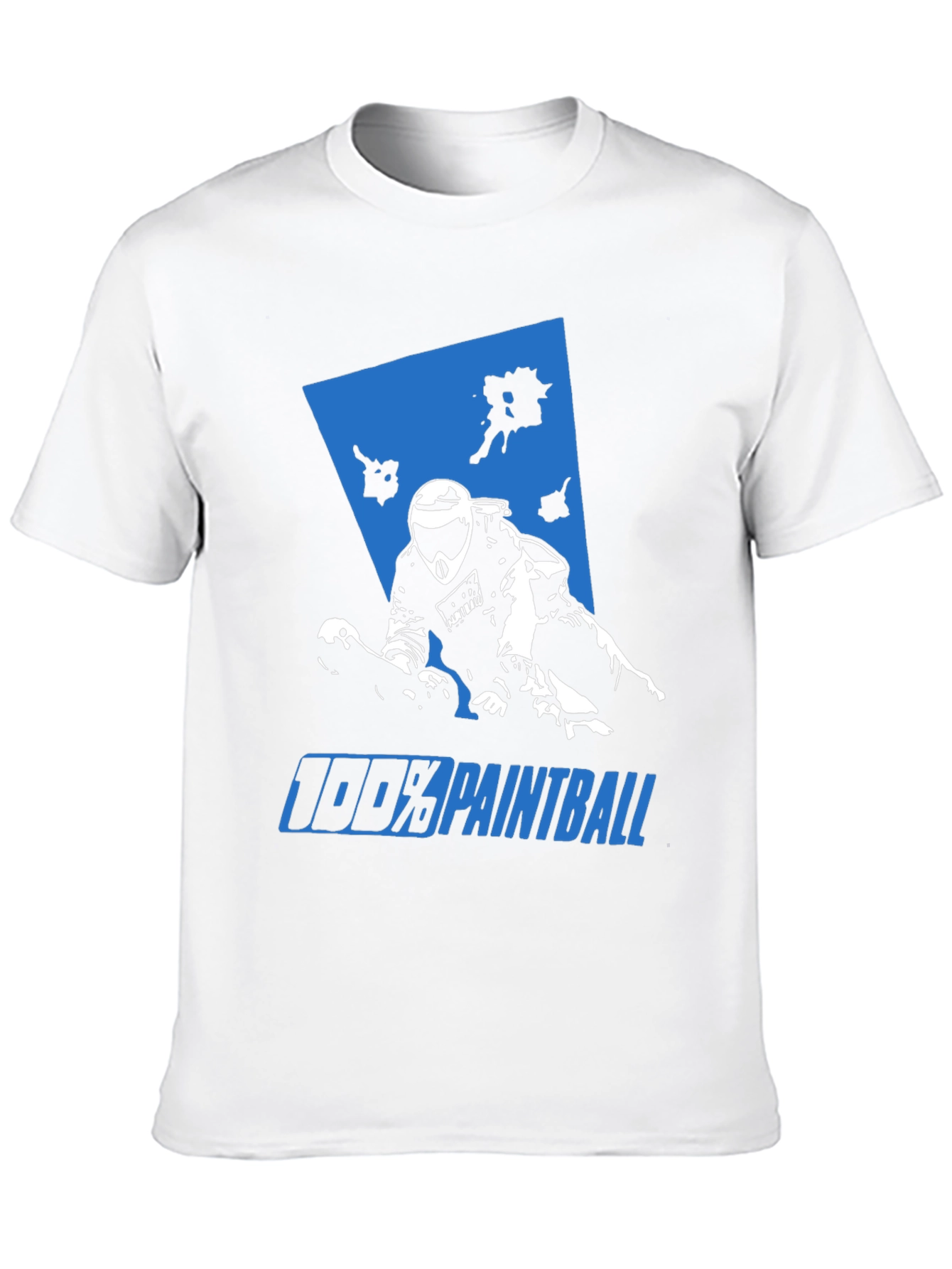 100% Paintball Graphic Tee - Black