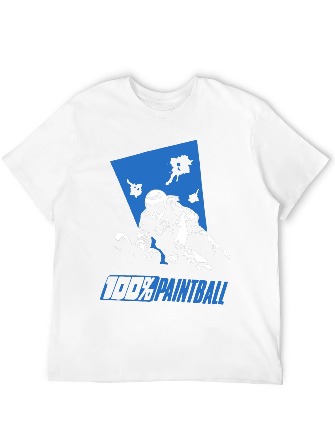 100% Paintball Graphic Tee - Black