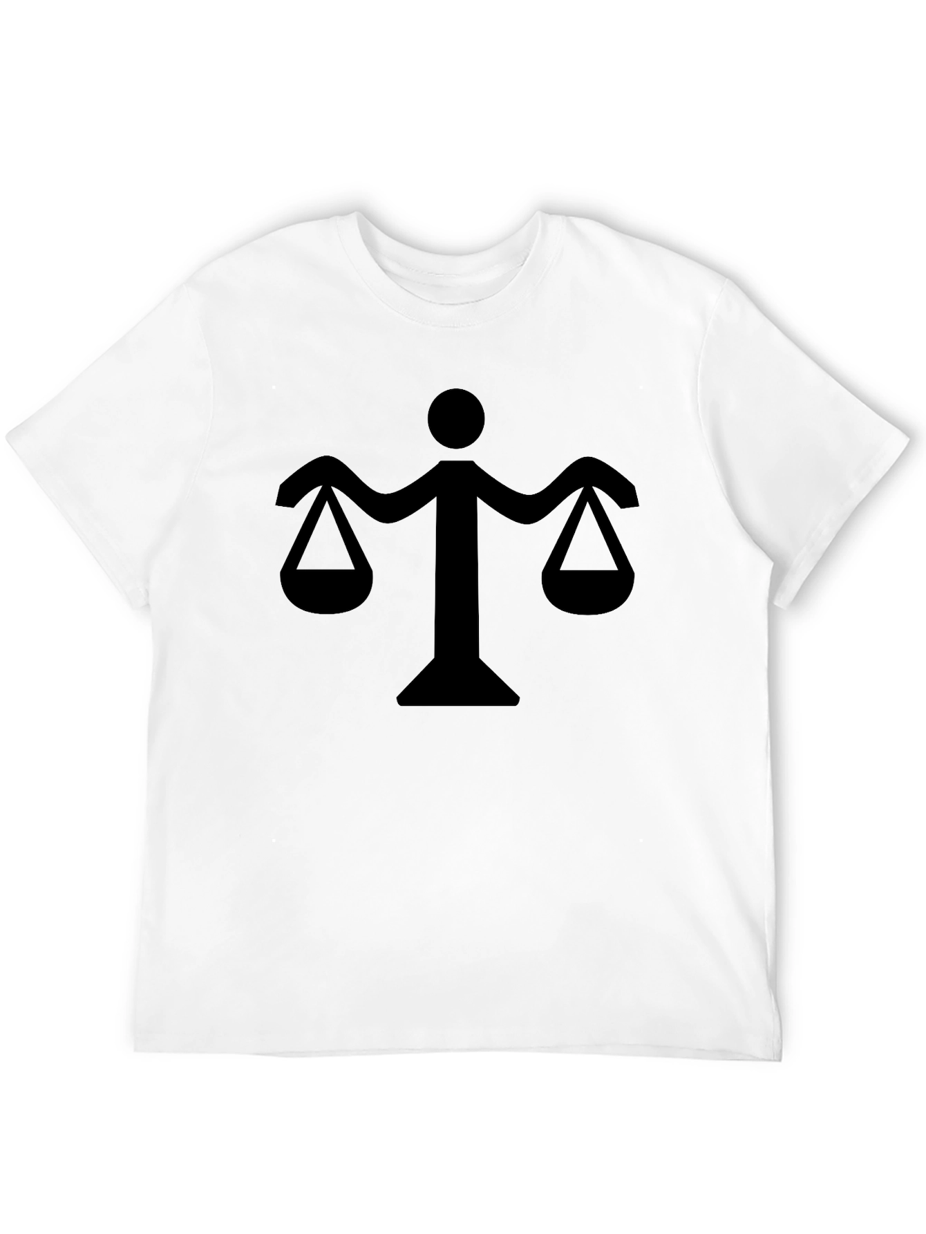 Scales of Justice Graphic T-Shirt