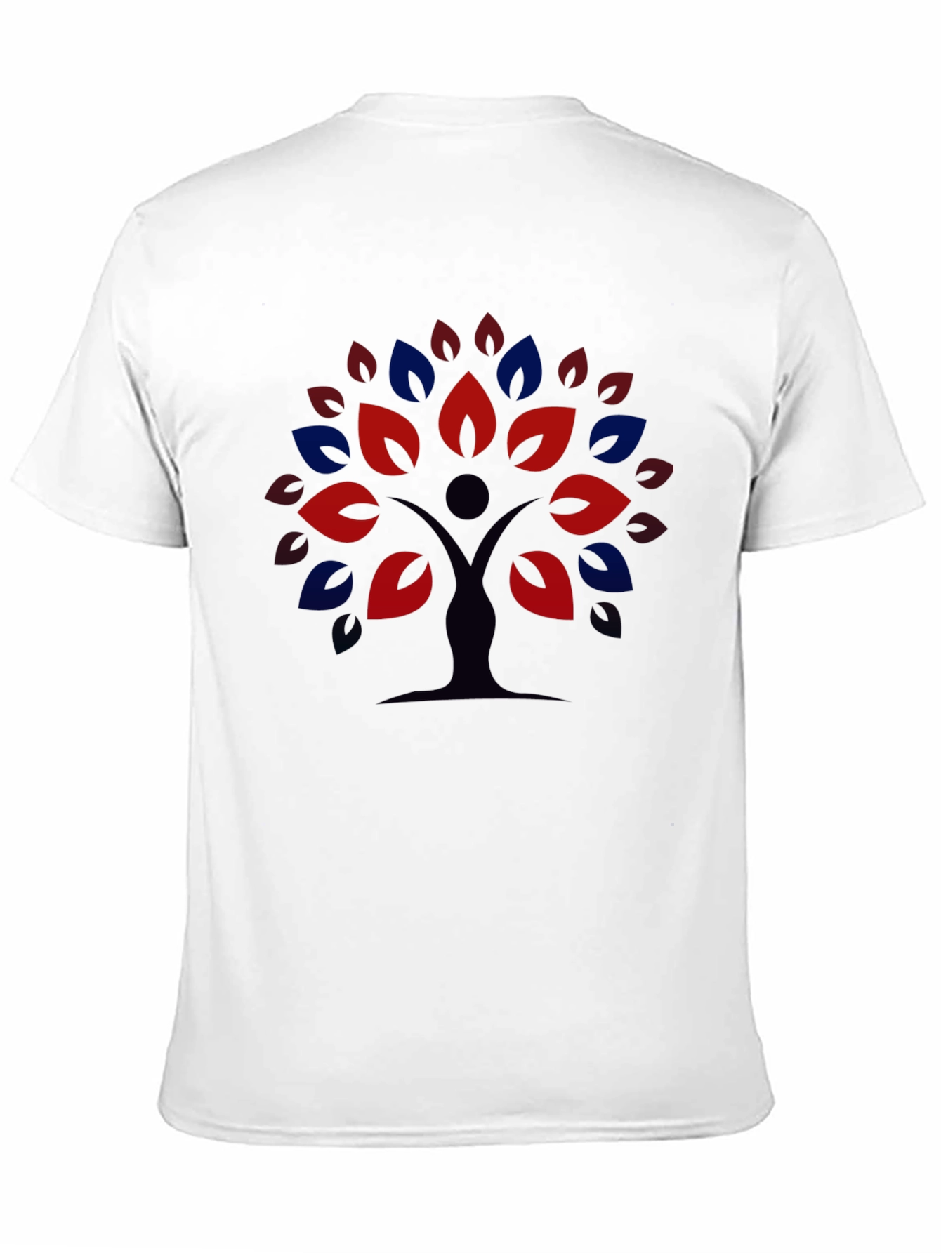 Nature Tree Graphic Tee - Black Unisex T-Shirt