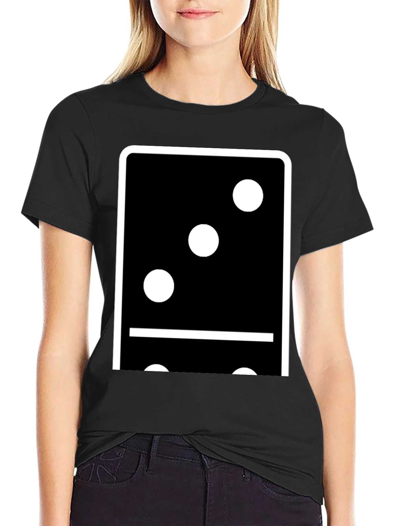 Domino T-Shirt - Classic Board Game Style