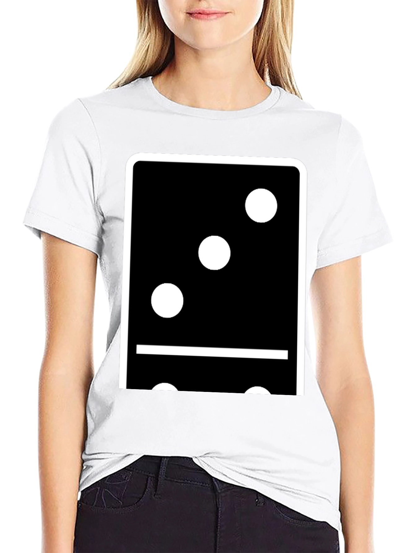 Domino T-Shirt - Classic Board Game Style