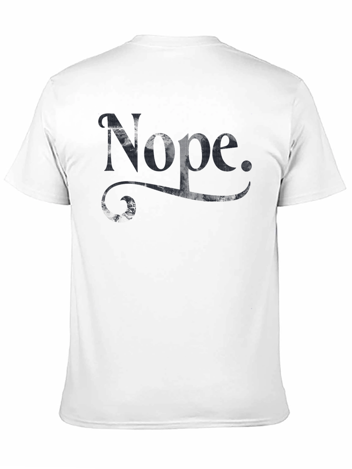 Nope Graphic Tee - Soft Cotton Casual T-Shirt