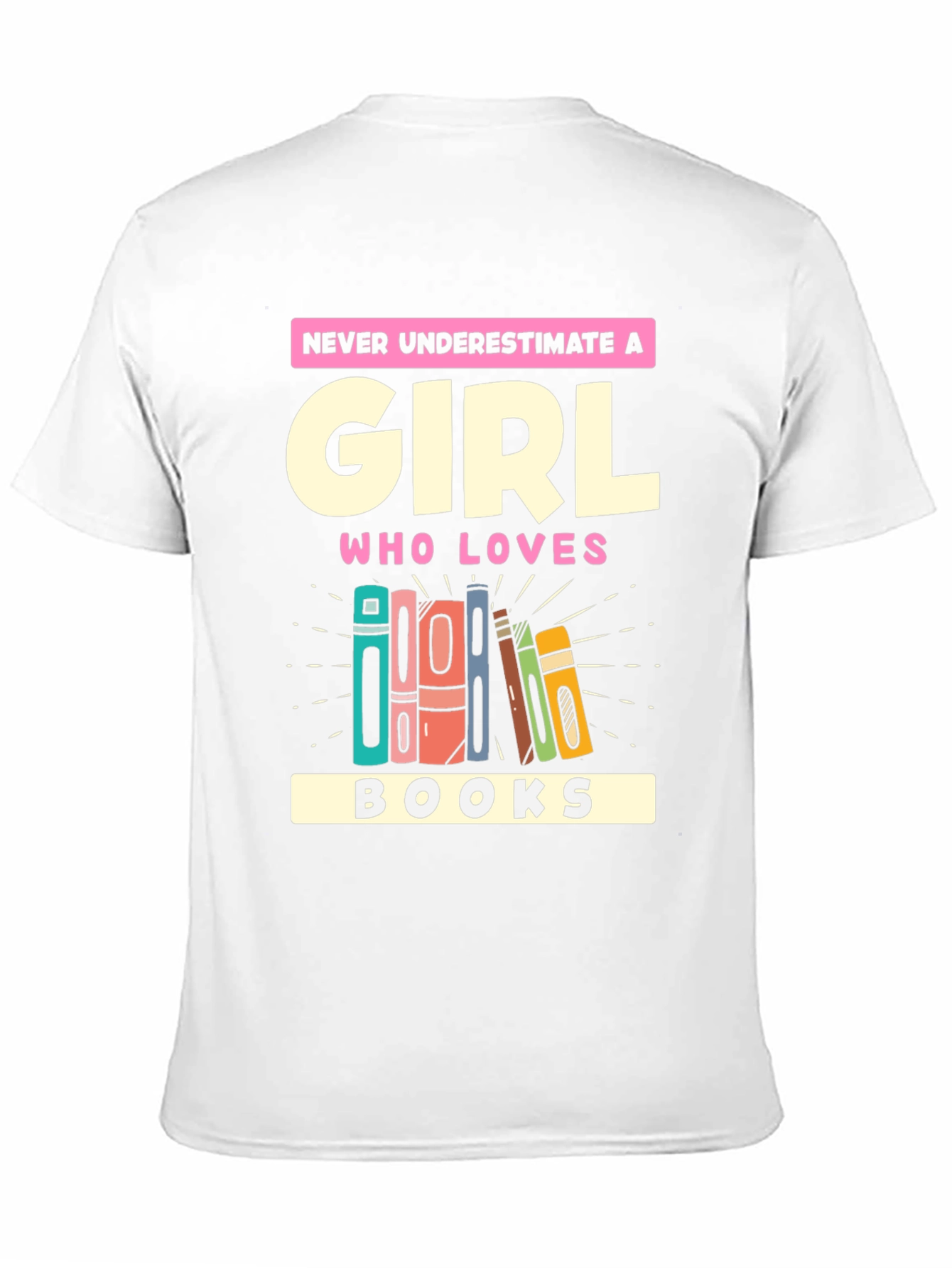 Book Lover Girls T-Shirt
