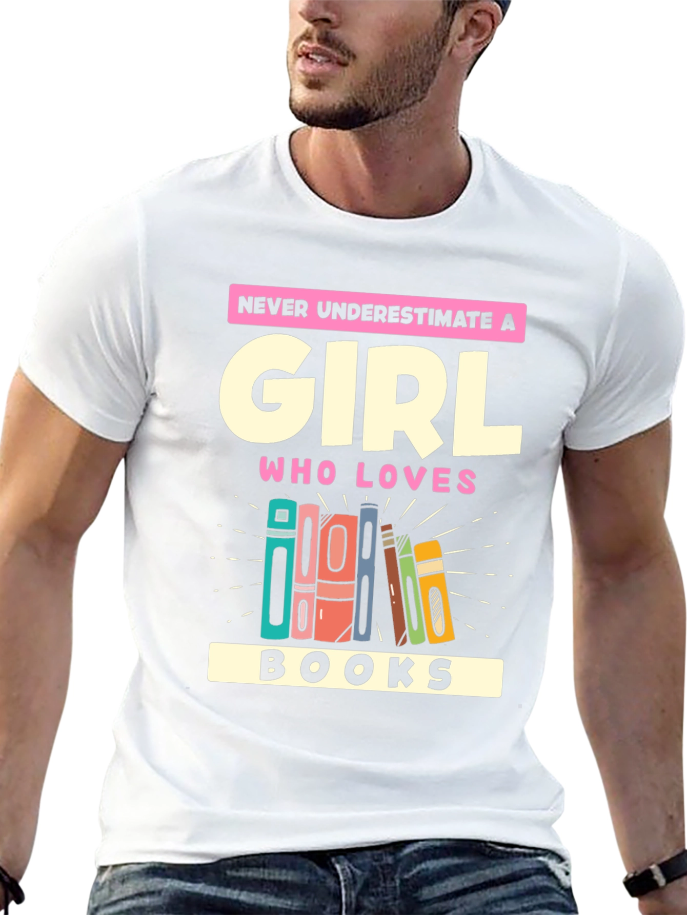 Book Lover Girls T-Shirt