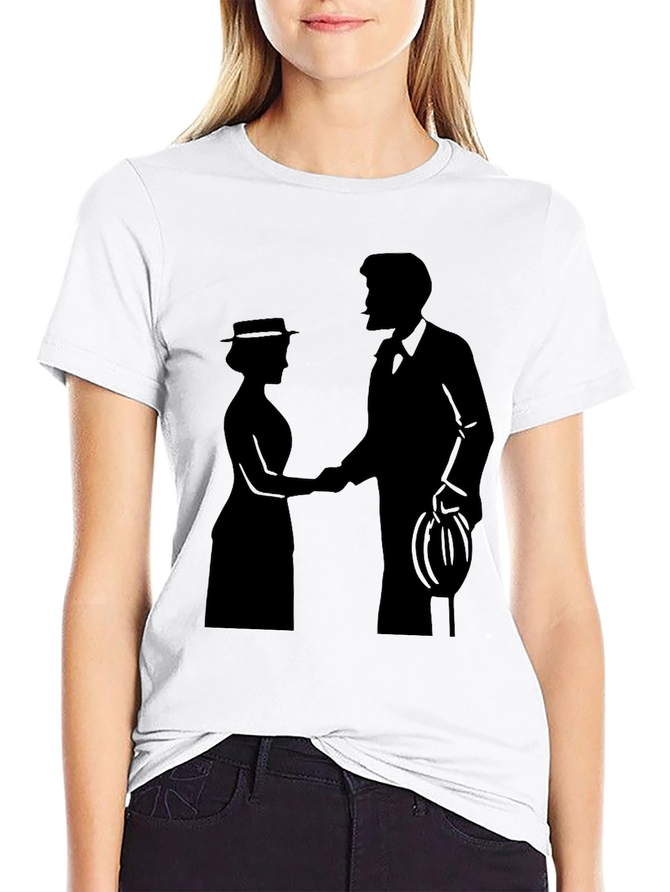 Romantic Silhouette T-Shirt