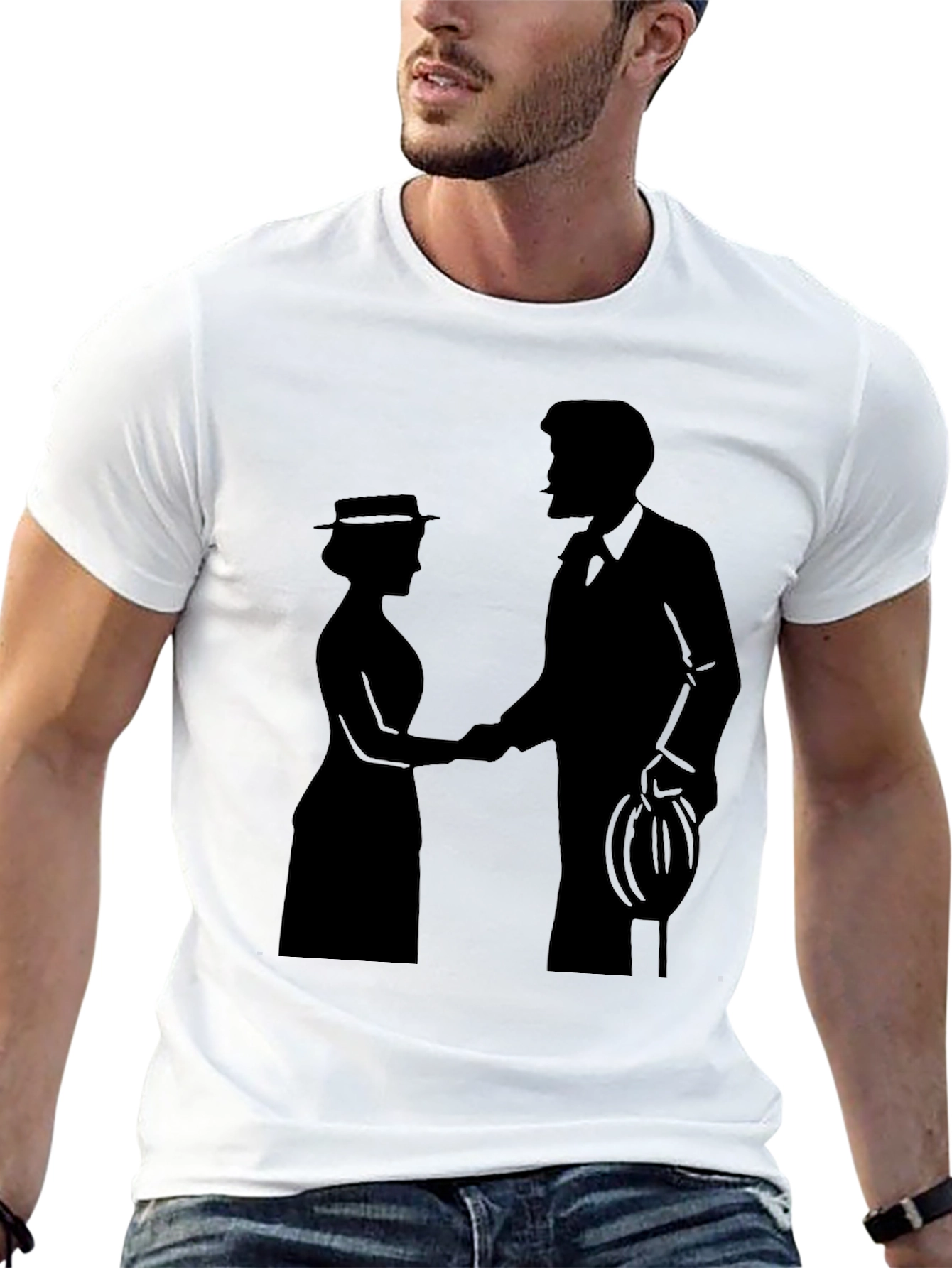 Romantic Silhouette T-Shirt