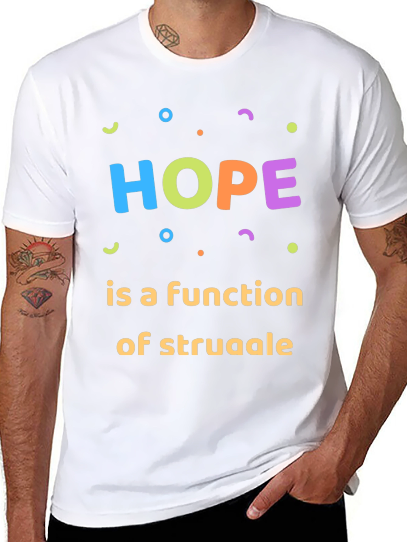 Hope is a Function of Struggle Graphic Tee