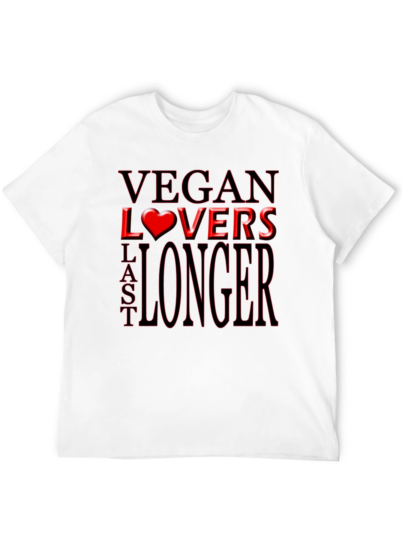 Vegan Lovers Last Longer T-Shirt