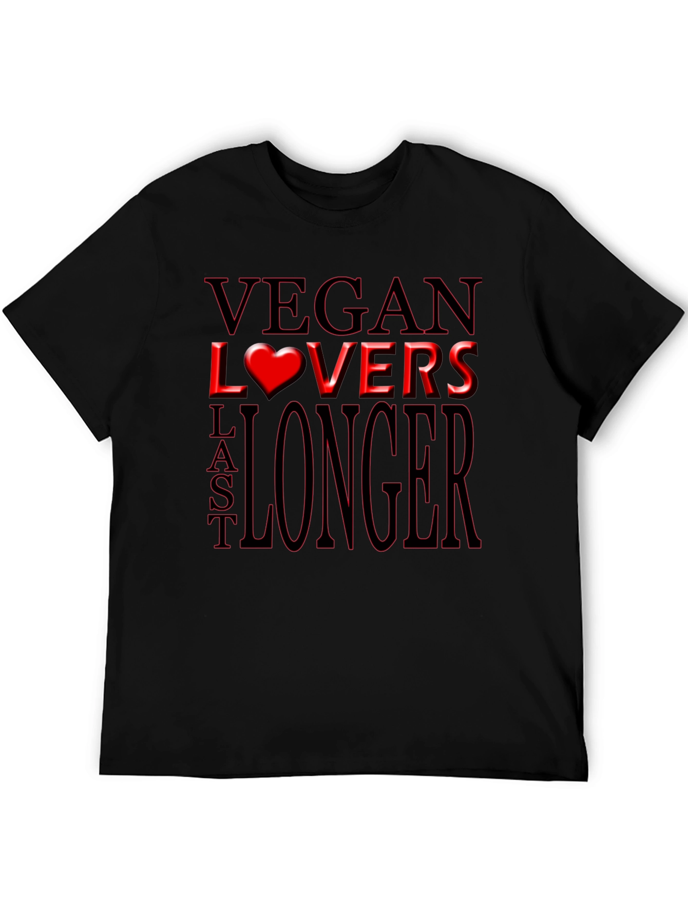Vegan Lovers Last Longer T-Shirt