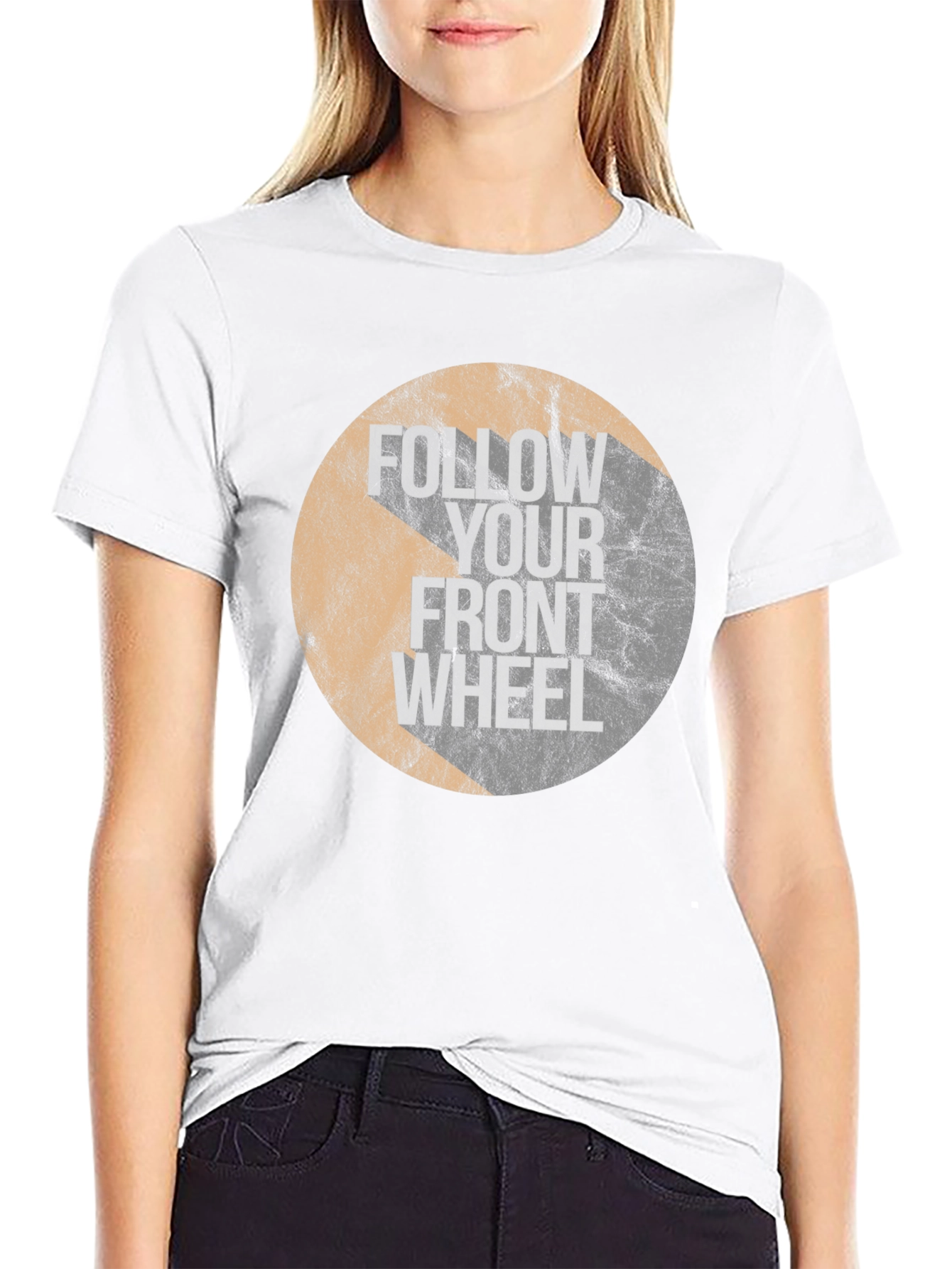 Follow Your Front Wheel Graphic Tee