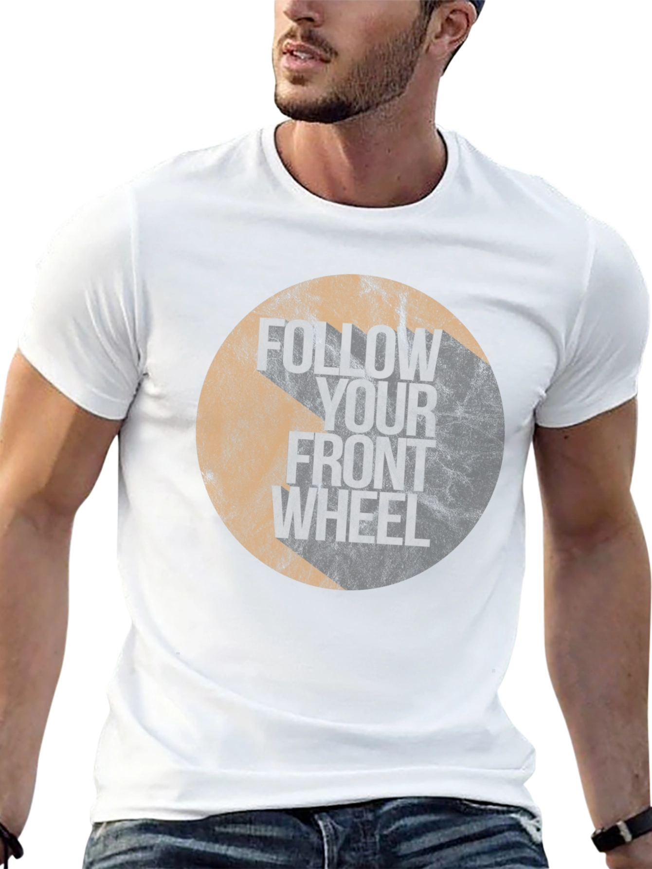 Follow Your Front Wheel Graphic Tee