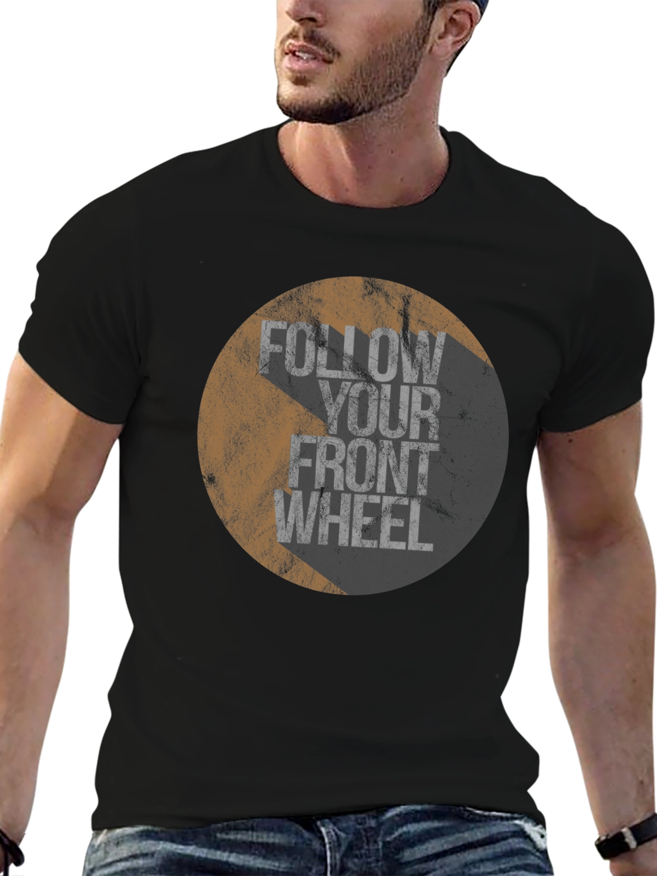 Follow Your Front Wheel Graphic Tee