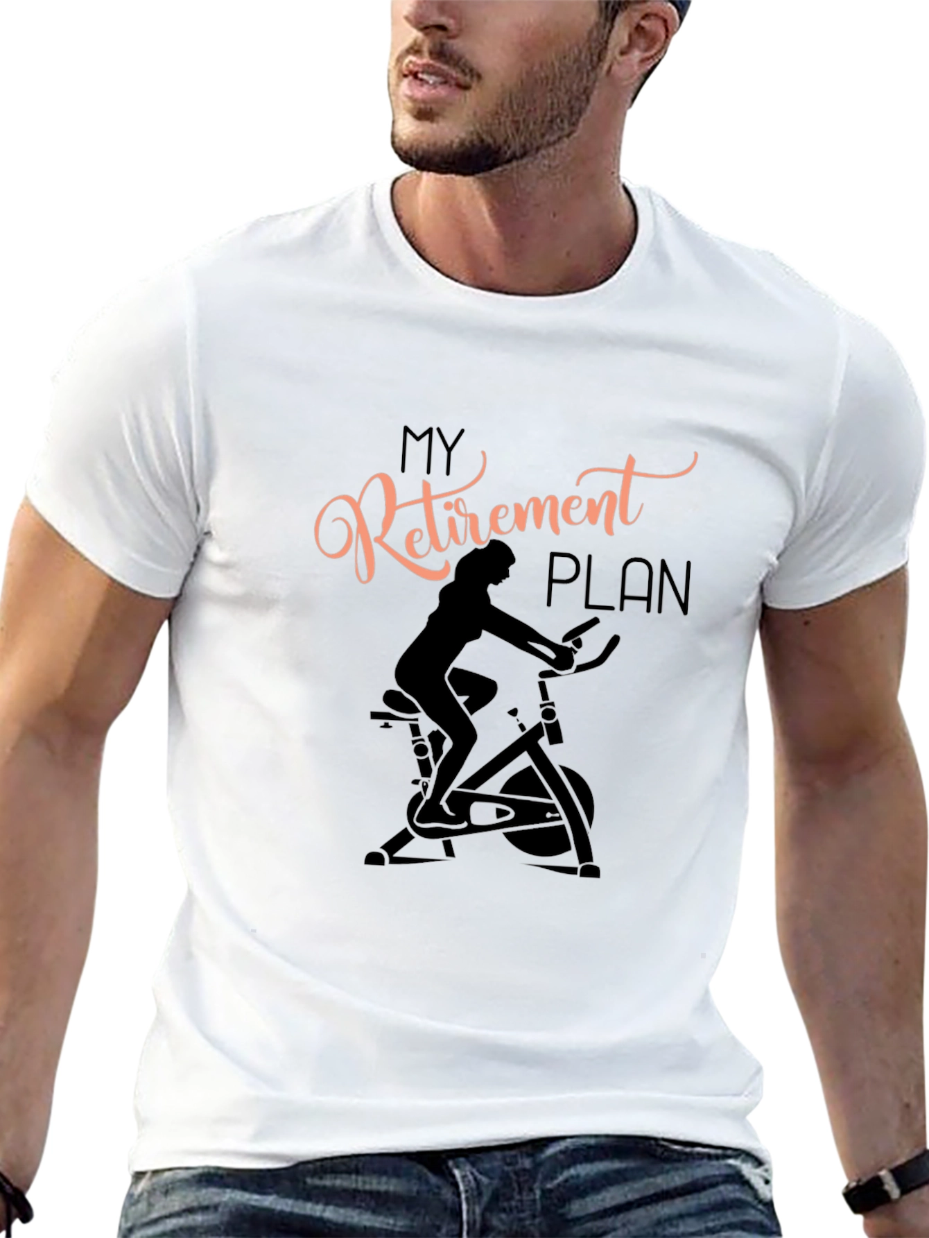Retirement Plan Cycling T-Shirt