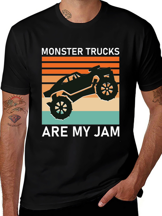 Monster Trucks Are My Jam T-Shirt