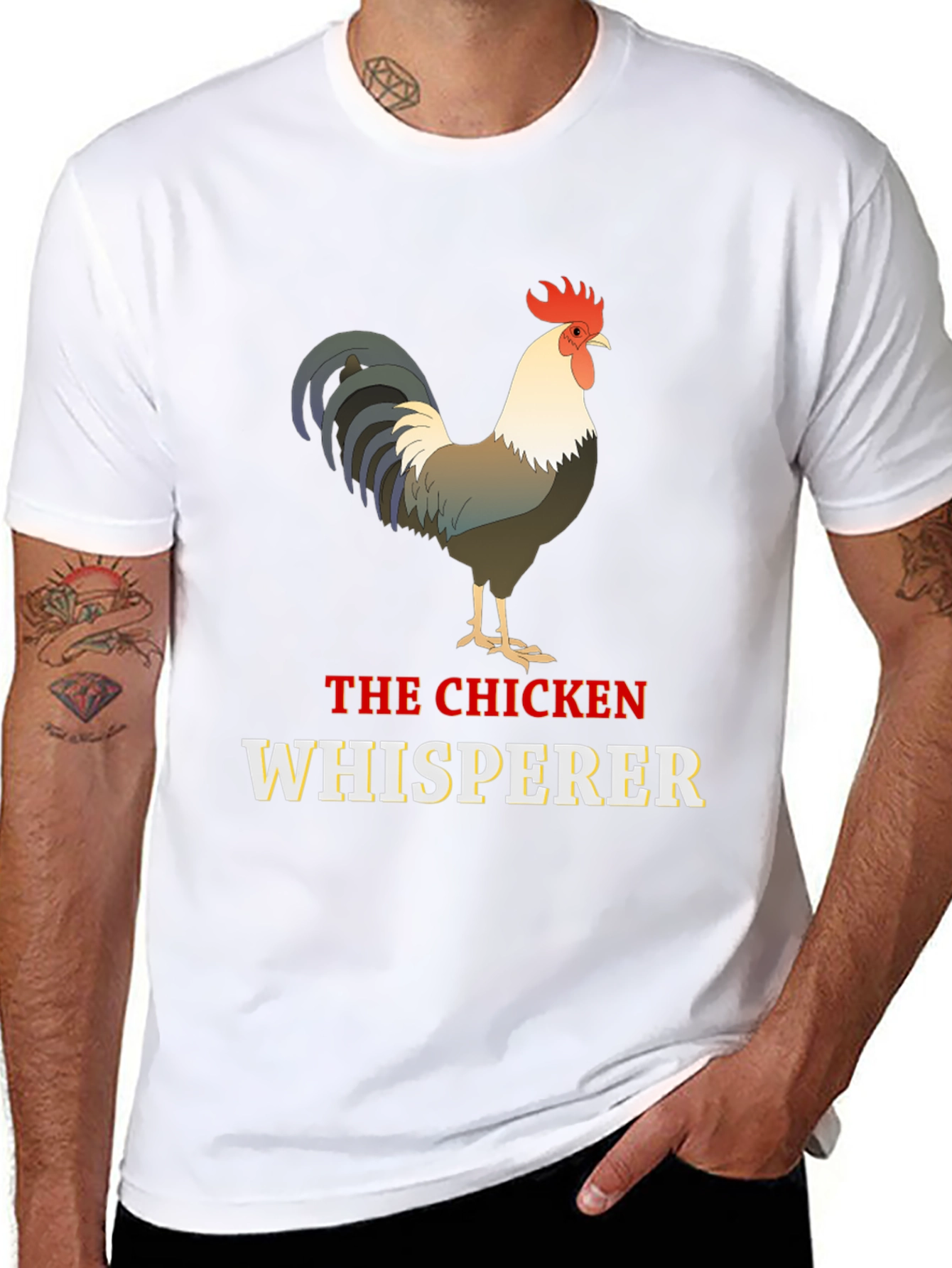 The Chicken Whisperer Graphic T-Shirt