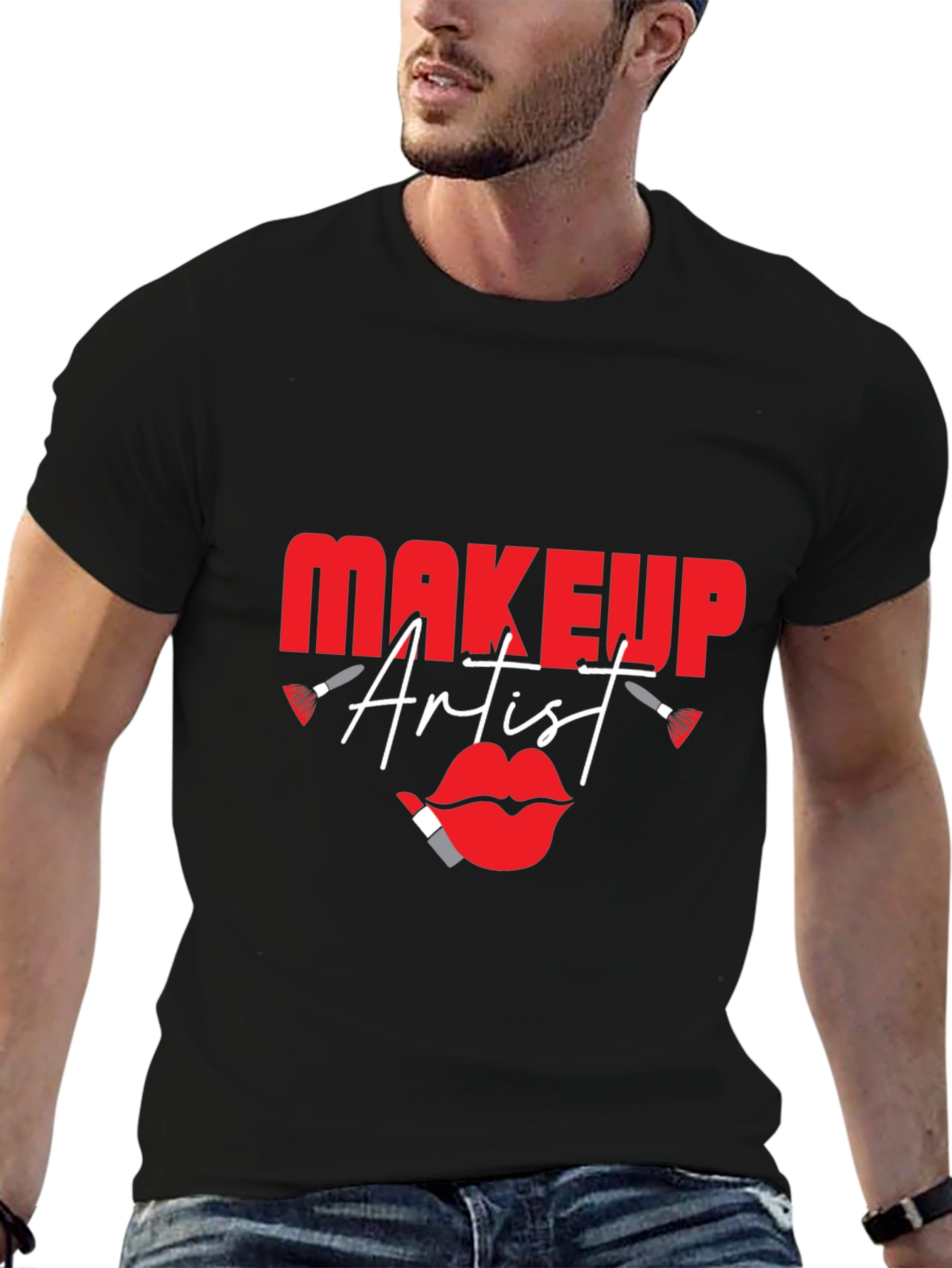 Makeup Artist Graphic T-Shirt