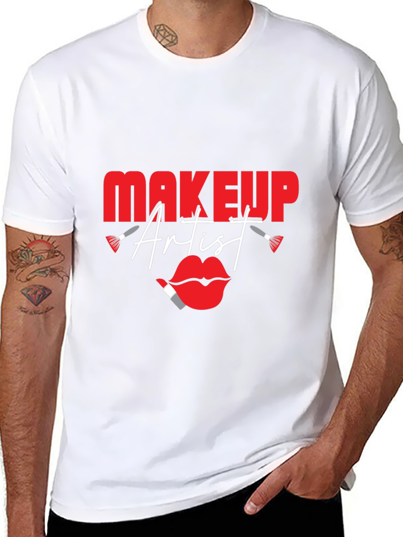 Makeup Artist Graphic T-Shirt