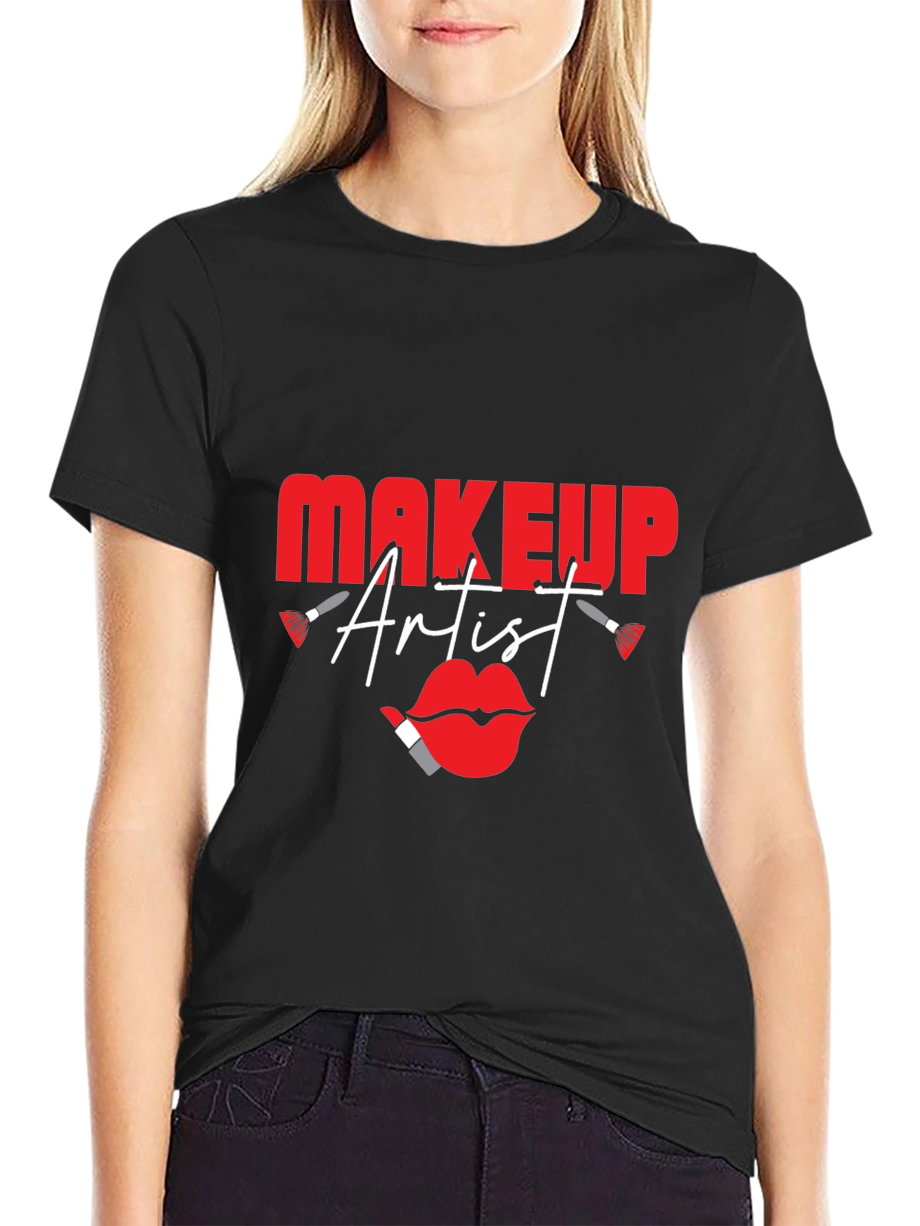 Makeup Artist Graphic T-Shirt