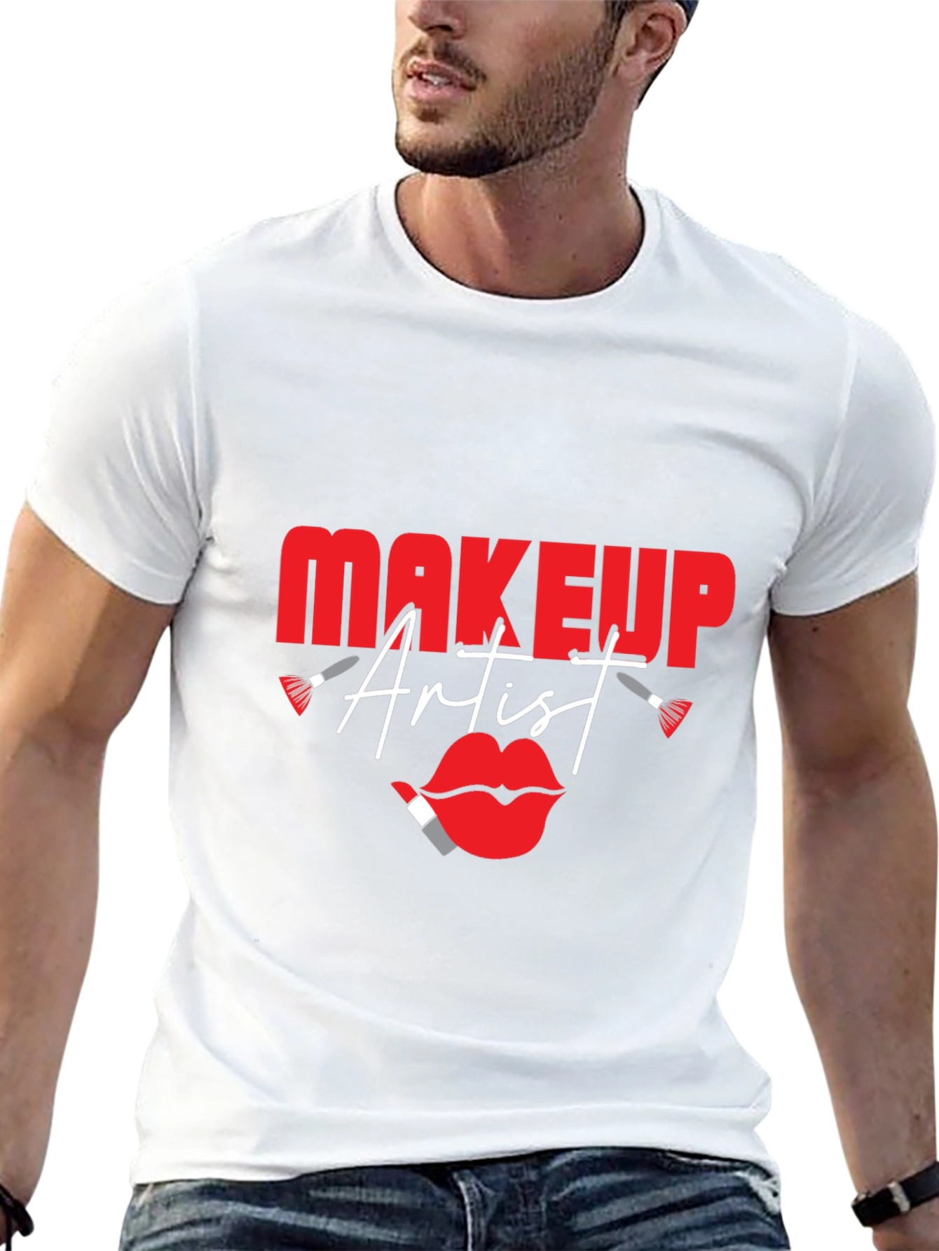 Makeup Artist Graphic T-Shirt