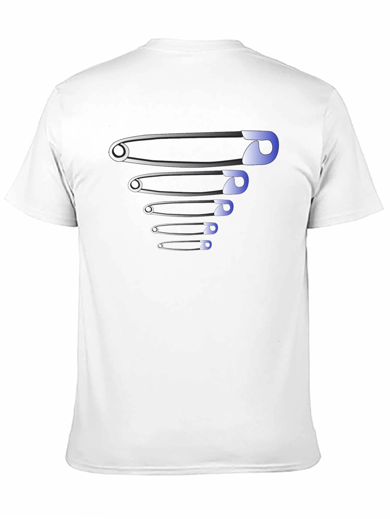 Safety Pins Graphic Tee - Stylish Design
