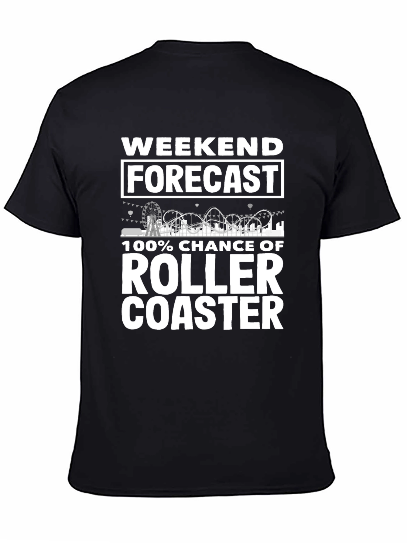 Weekend Roller Coaster T-Shirt
