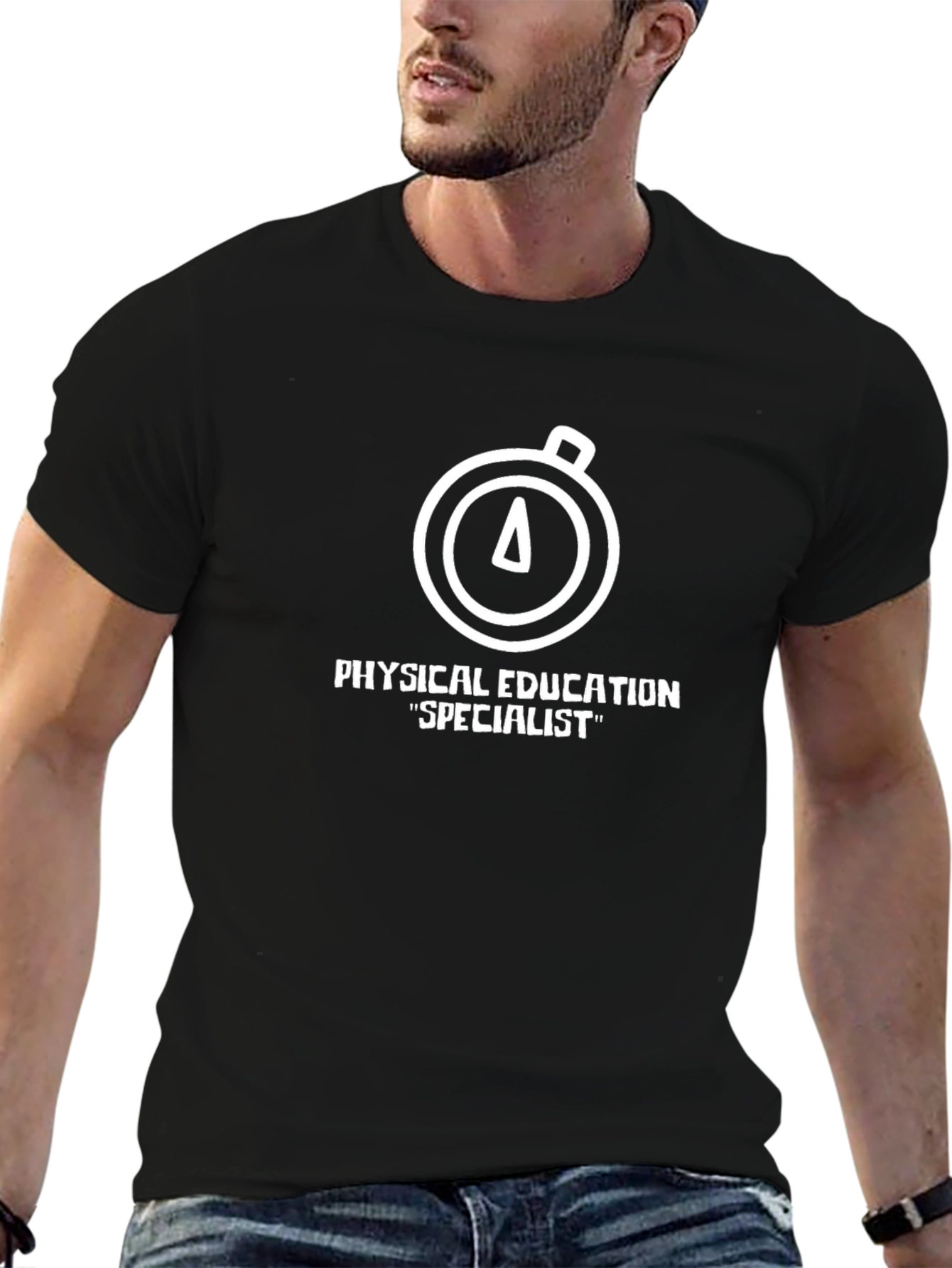 Physical Education Specialist Black T-Shirt