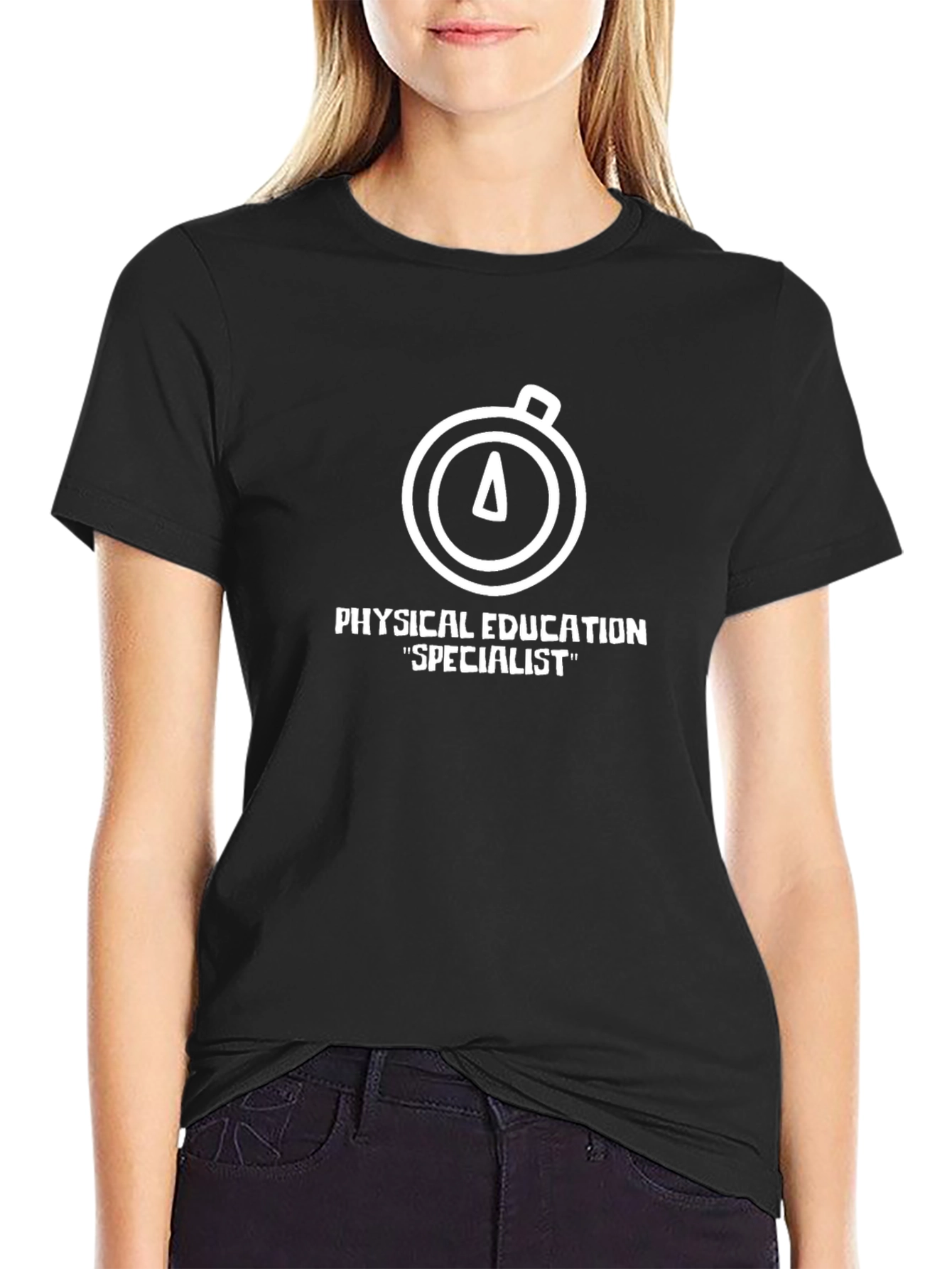 Physical Education Specialist Black T-Shirt