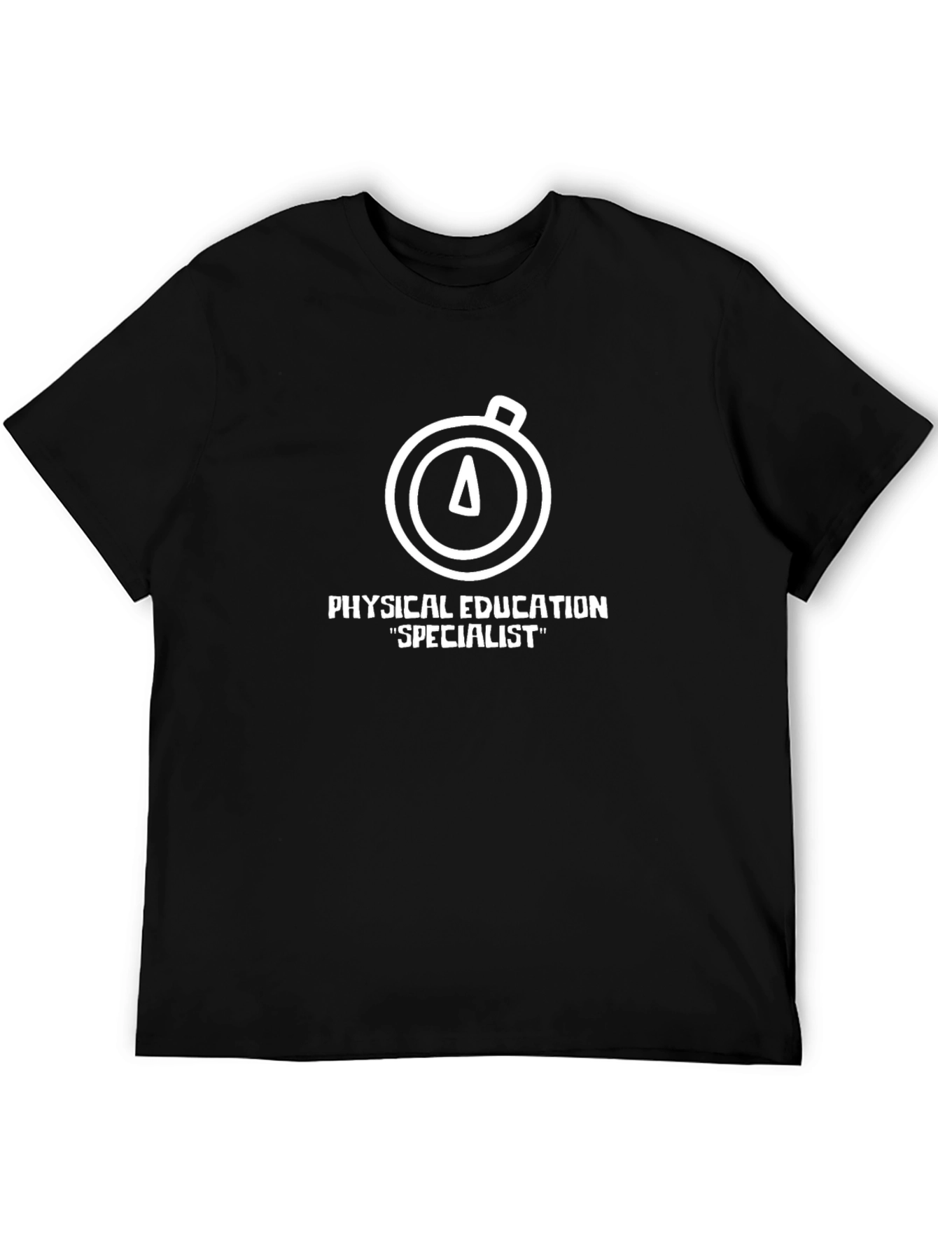 Physical Education Specialist Black T-Shirt