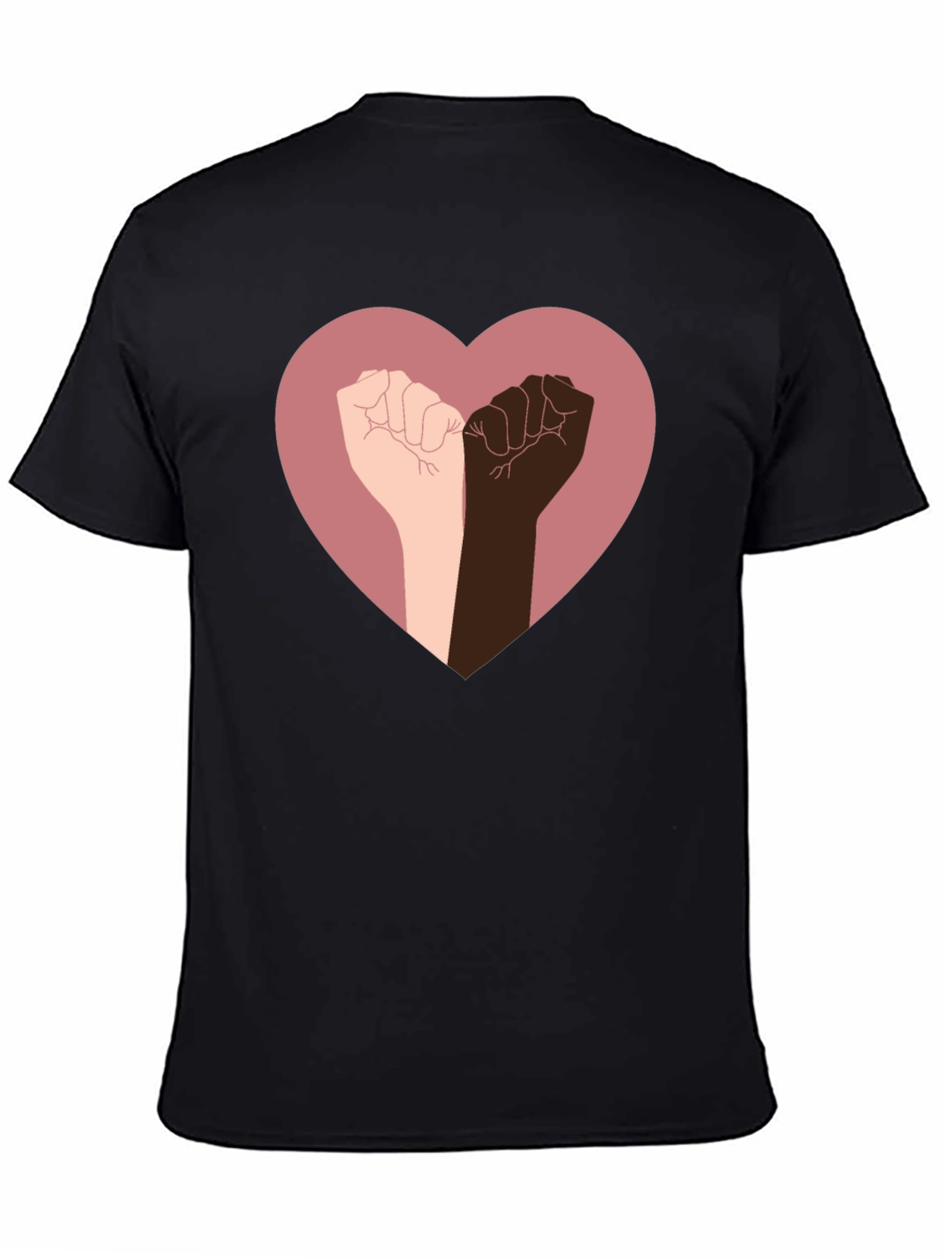 Unity Heart Fist Graphic T-Shirt