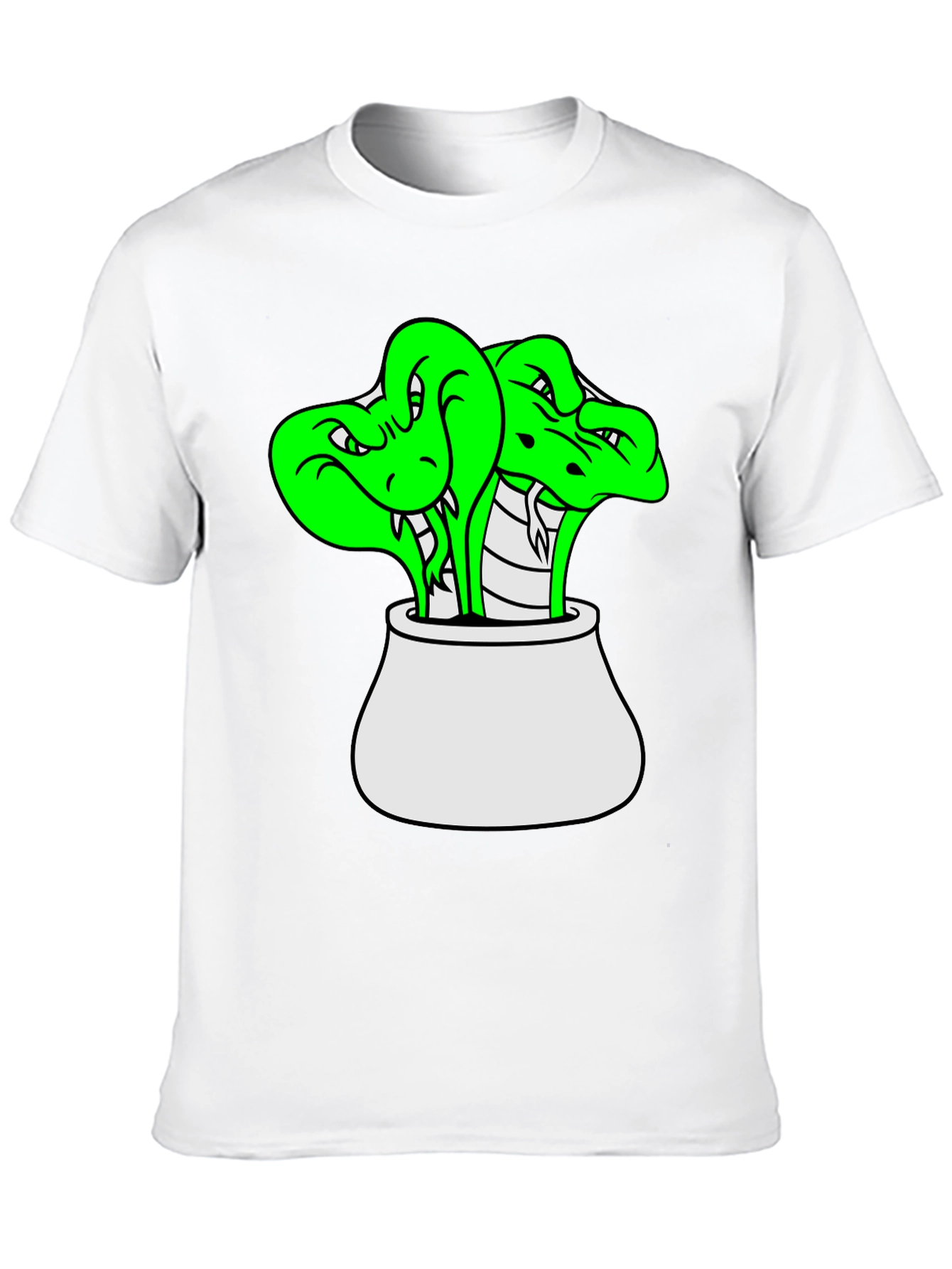 Cobra Pot T-Shirt - Mens Black Tee