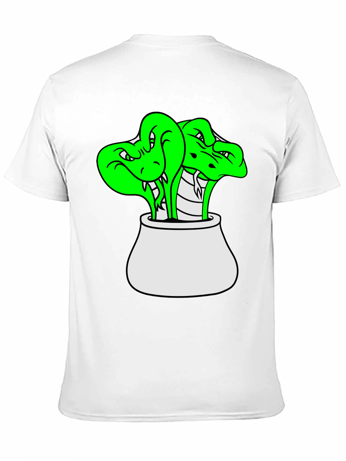 Cobra Pot T-Shirt - Mens Black Tee
