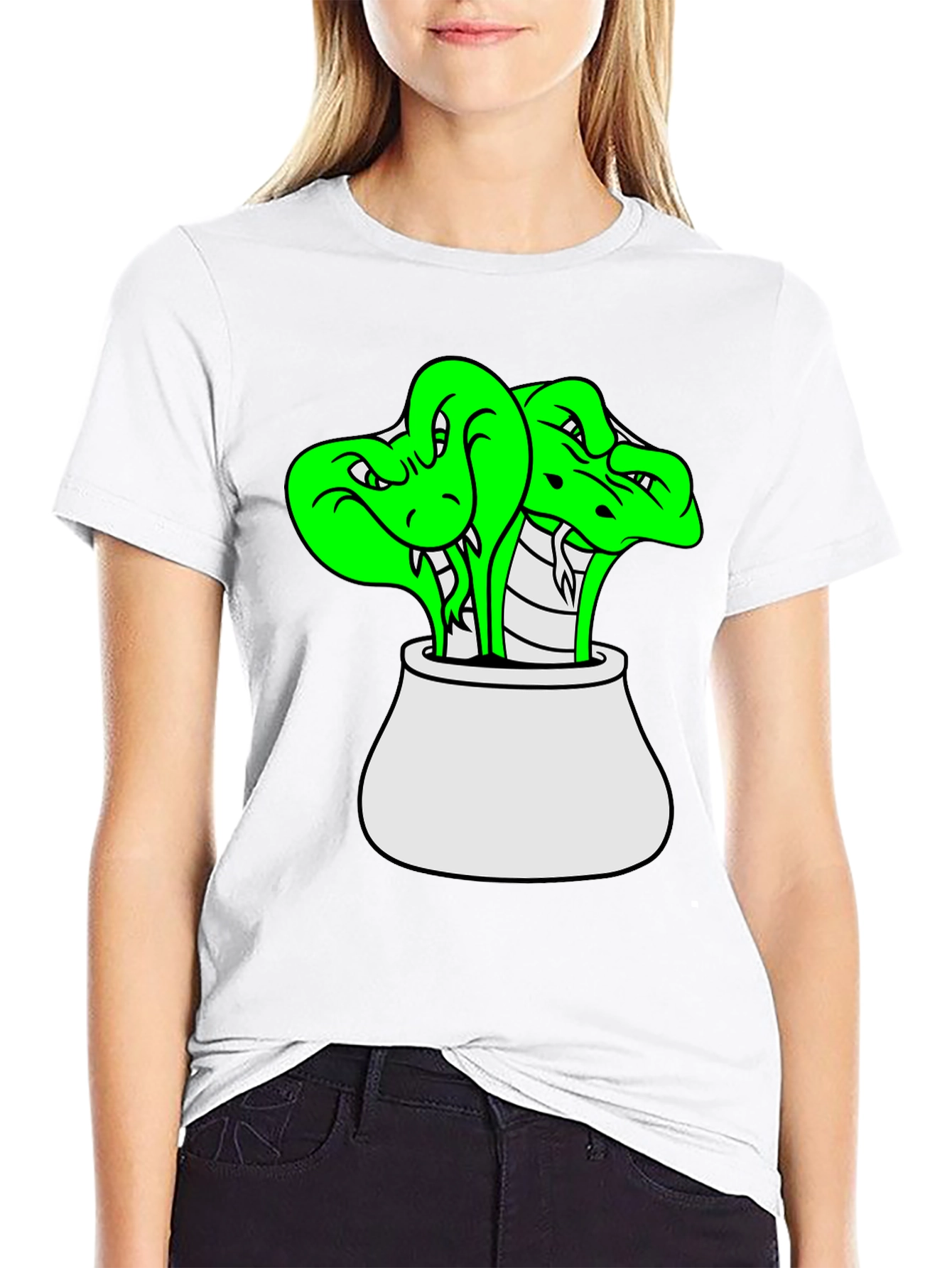 Cobra Pot T-Shirt - Mens Black Tee