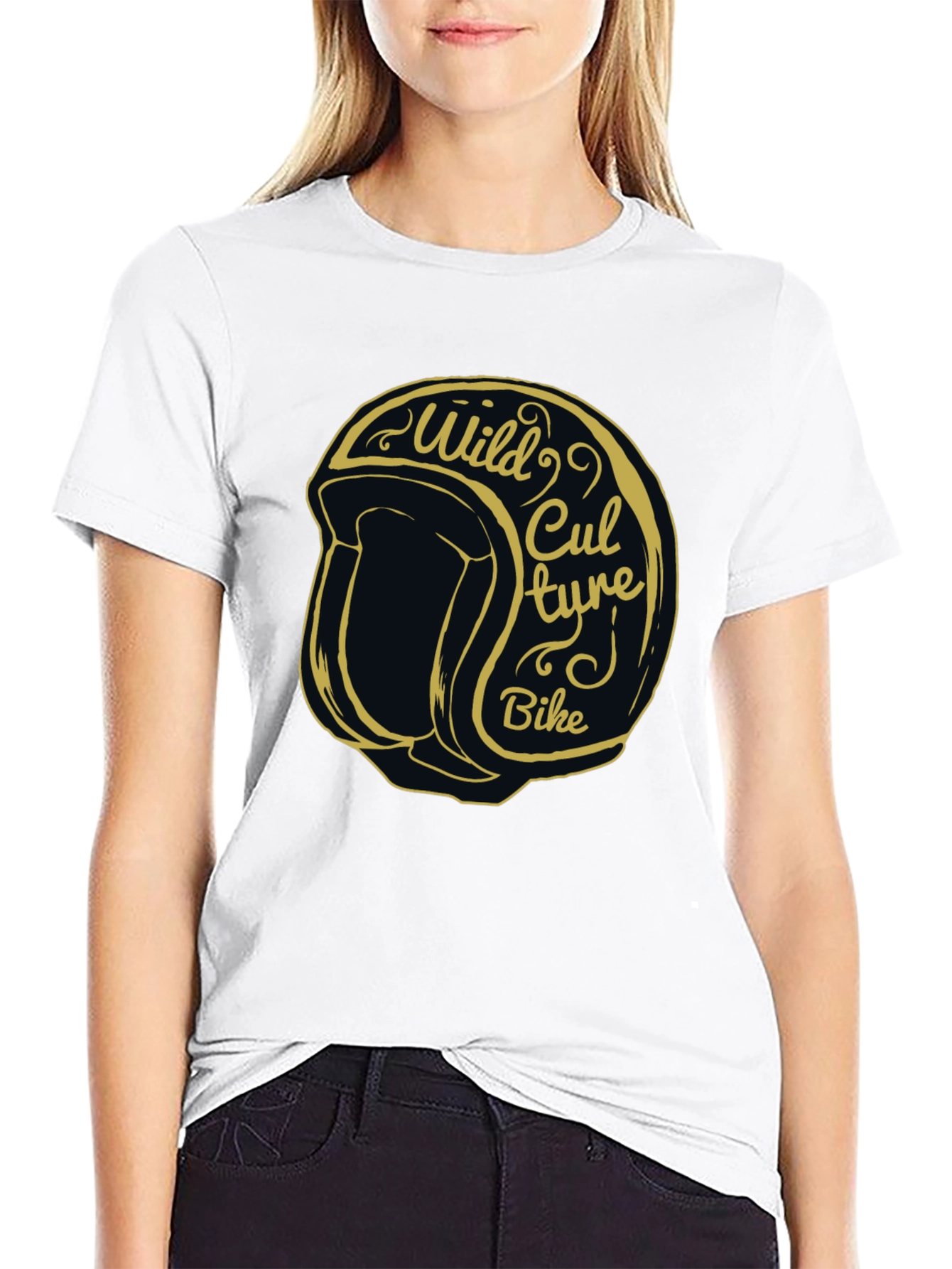 Wild Culture Bike Graphic T-Shirt