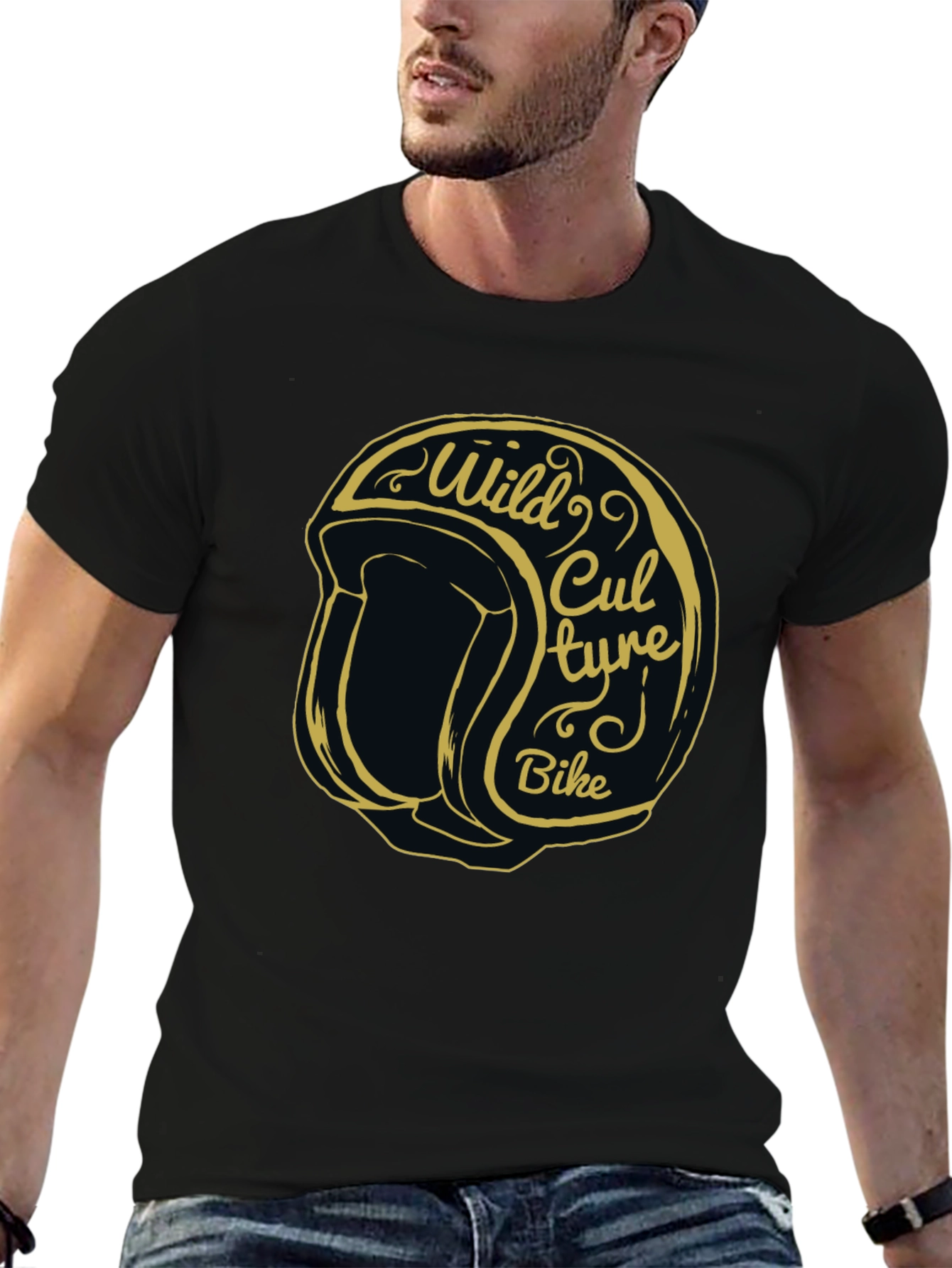 Wild Culture Bike Graphic T-Shirt