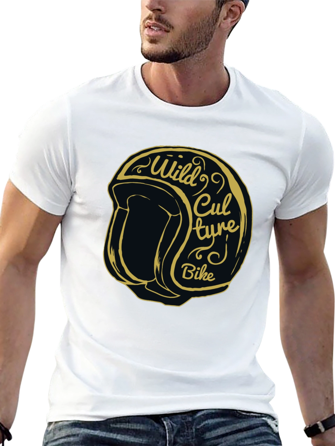 Wild Culture Bike Graphic T-Shirt