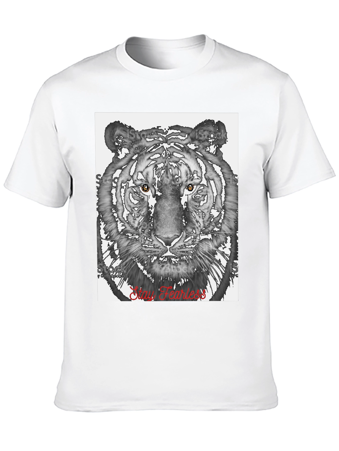 Stay Fearless Tiger Graphic Tee