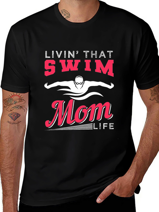 Swim Mom Life T-Shirt